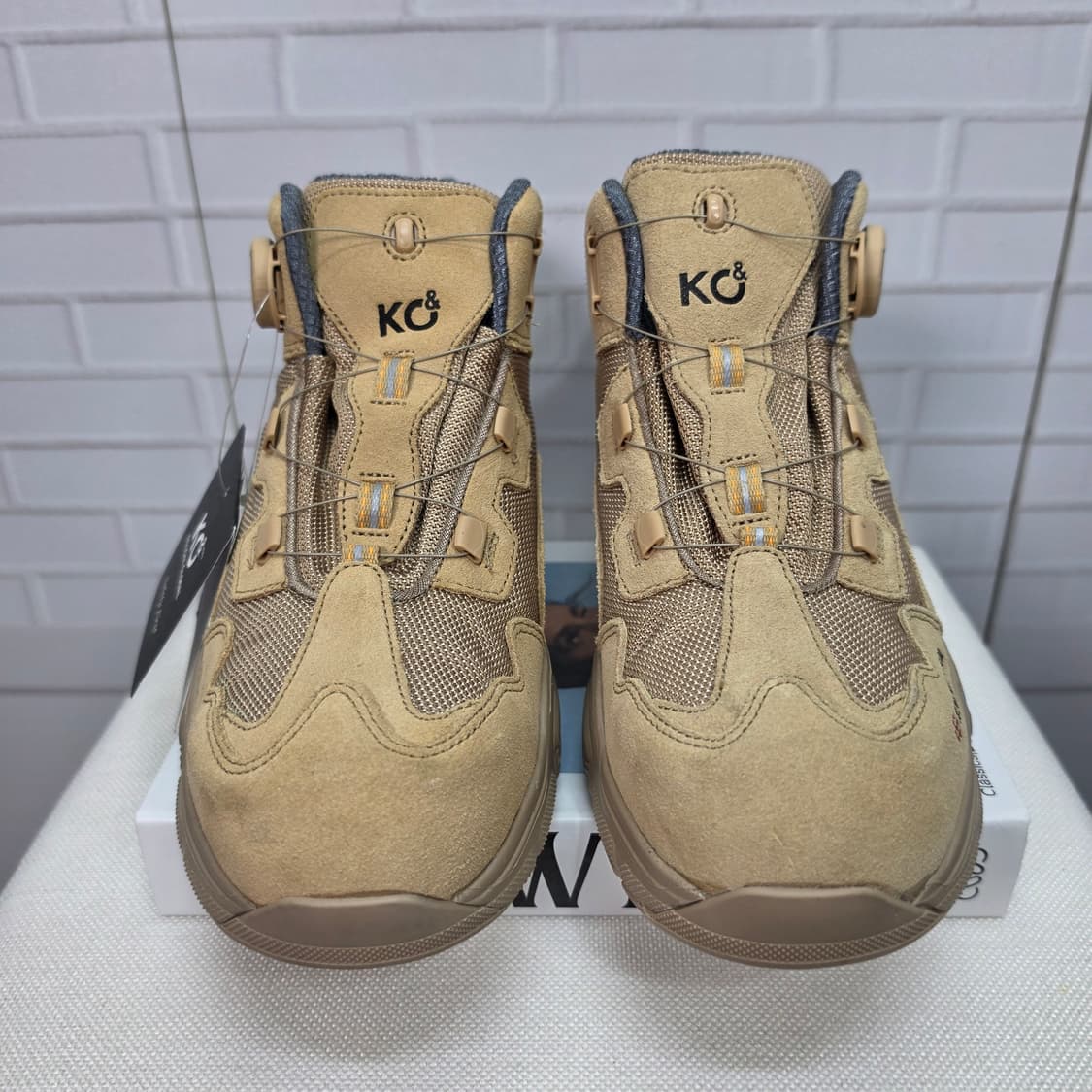 코오롱글로벌 KG700 다이얼락 안전화 작업화 걸설화 260사이즈 미착용 상품이미지1