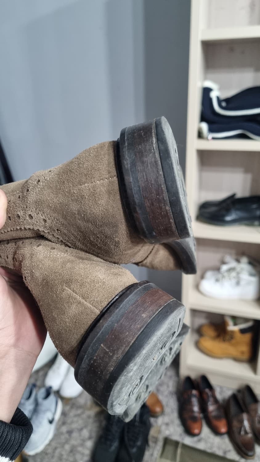 마시모두띠 스웨이드부츠 255사이즈 컨디션8/10 상품이미지7