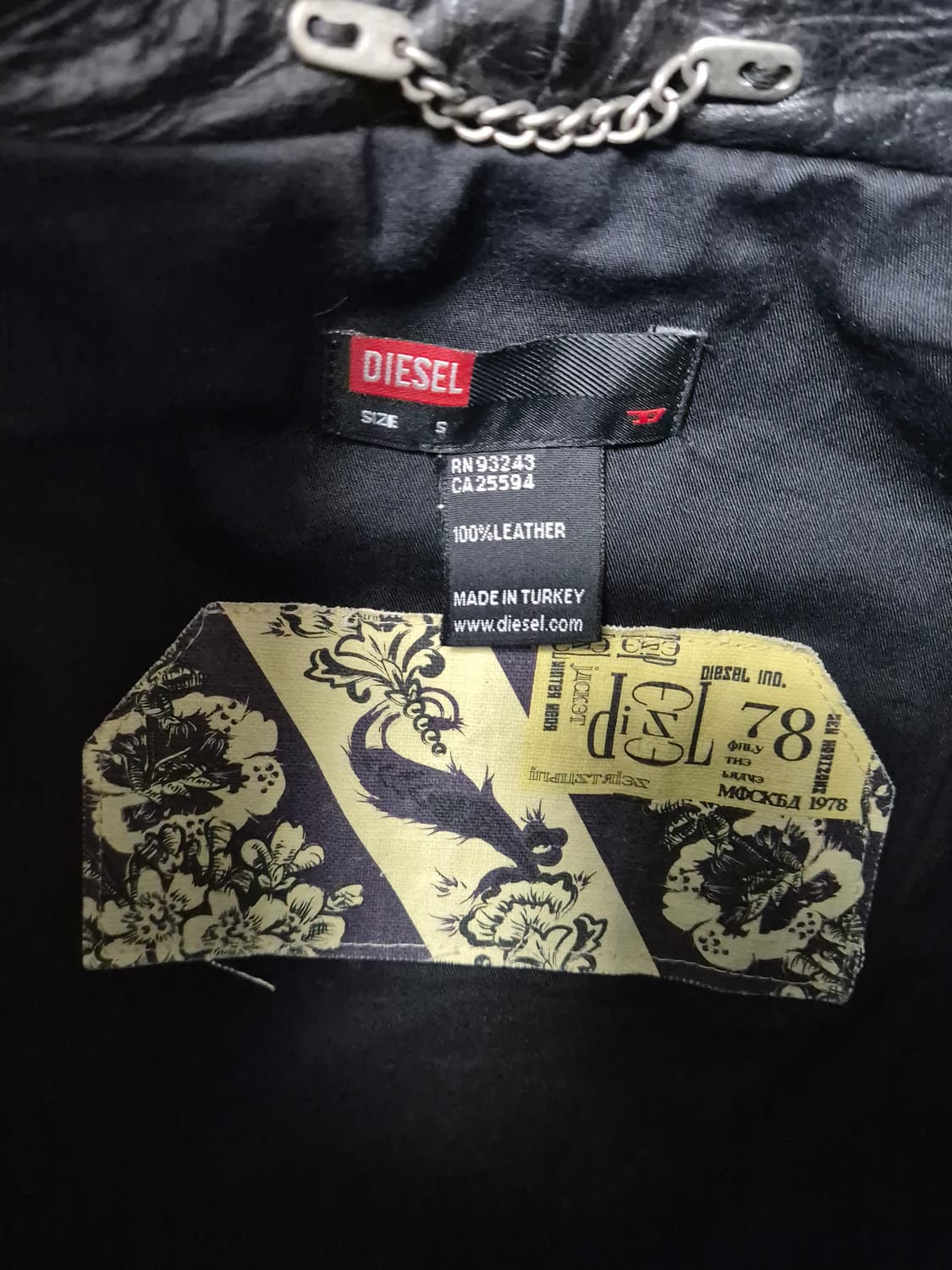 디젤 양가죽 라이더자켓 상품이미지4