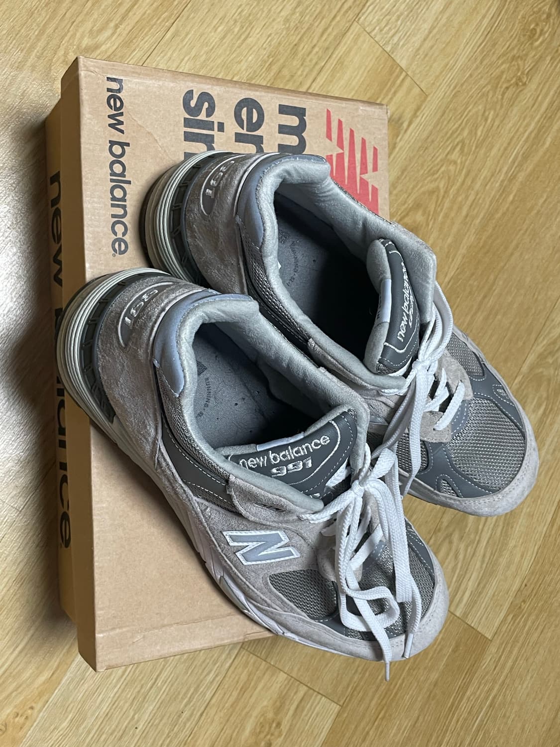 뉴발란스 991 그레이 290사이즈 상품이미지2