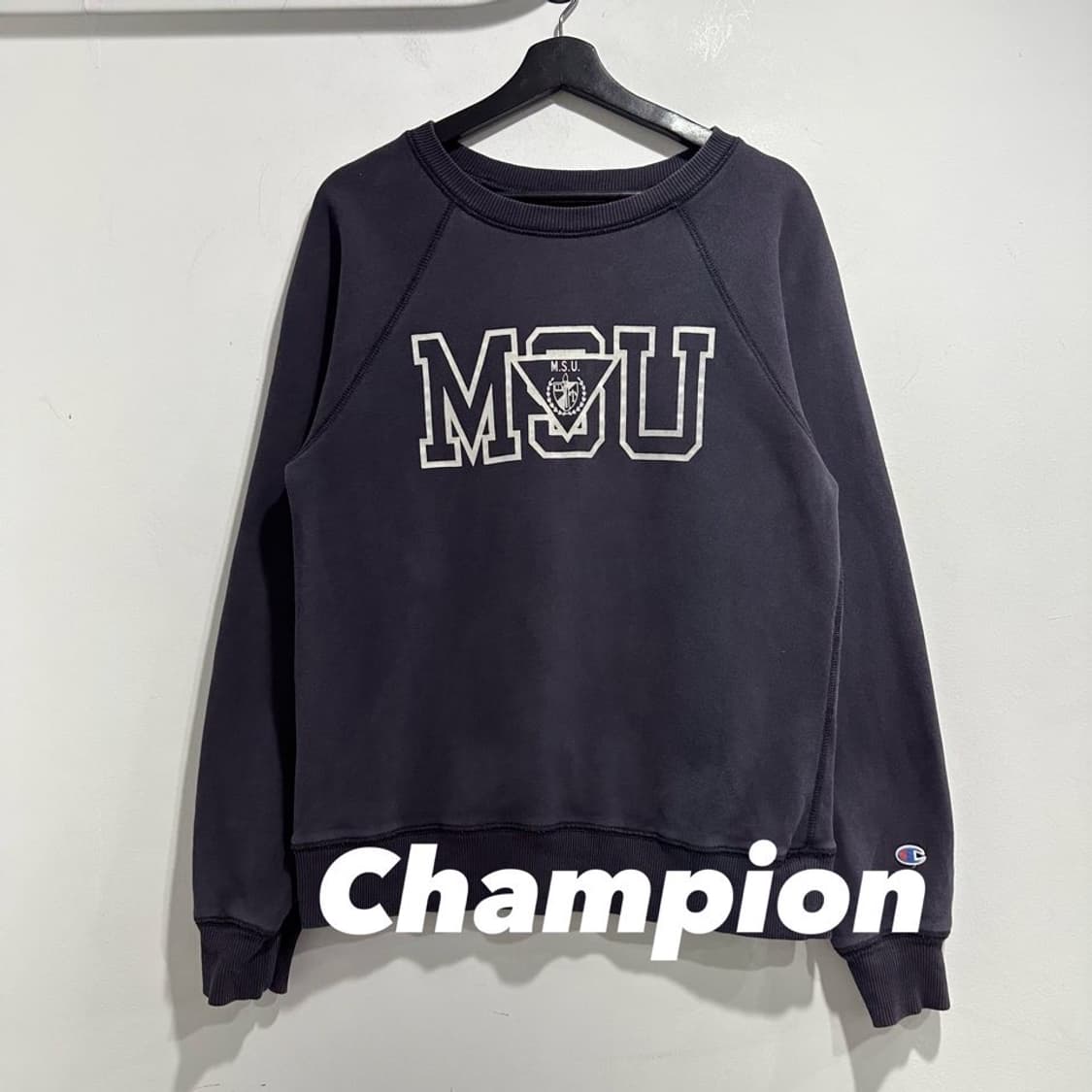 챔피온 mus프린팅 맨투맨 상품이미지1