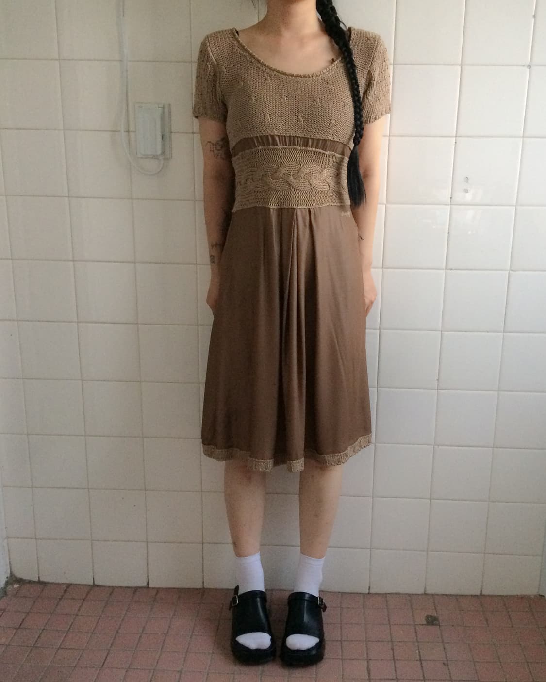 Miss sixty knit layer onepiece 상품이미지1