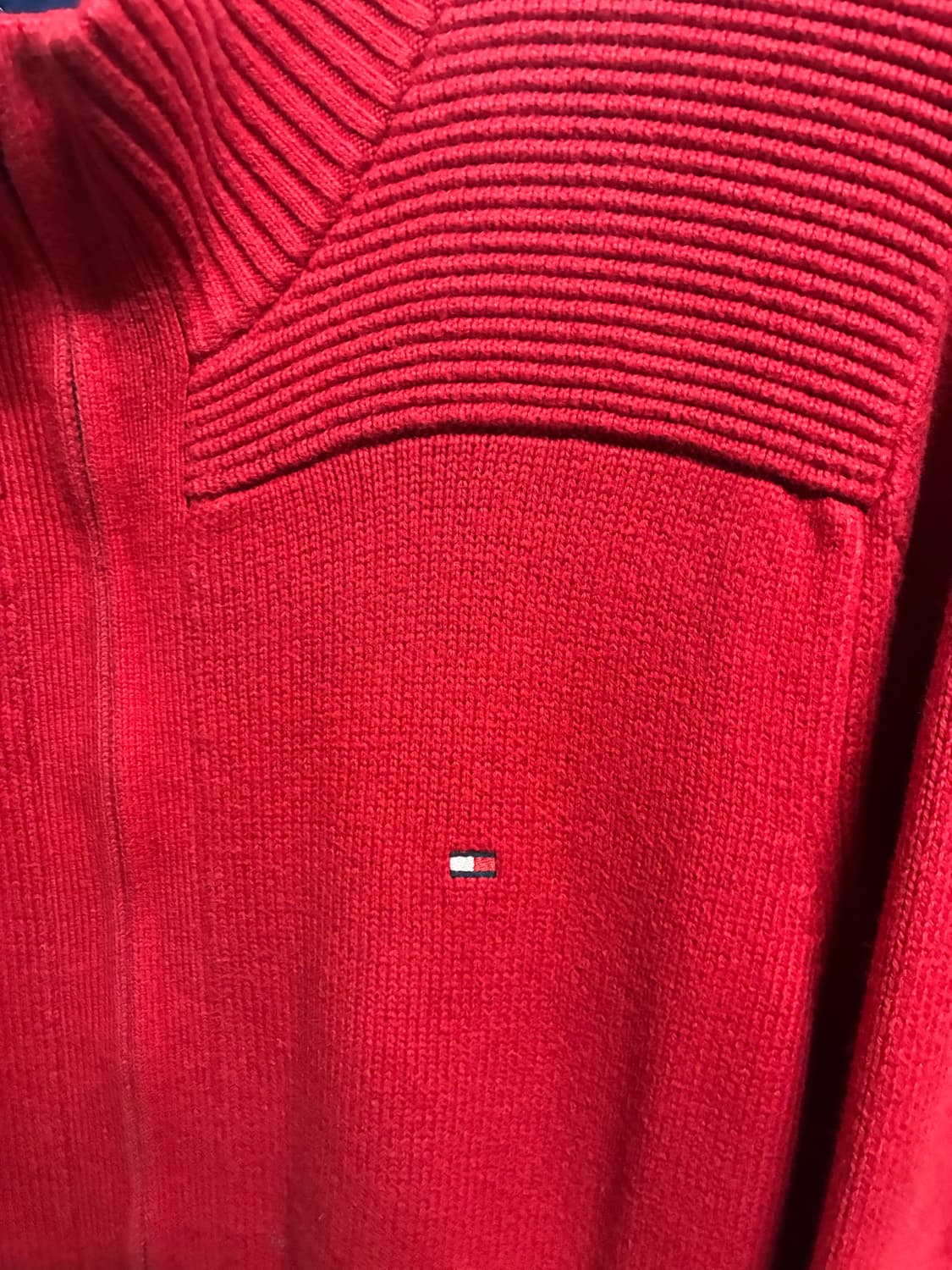 [새상품] 타미힐피거 니트 집업 (L / 100) 상품이미지4