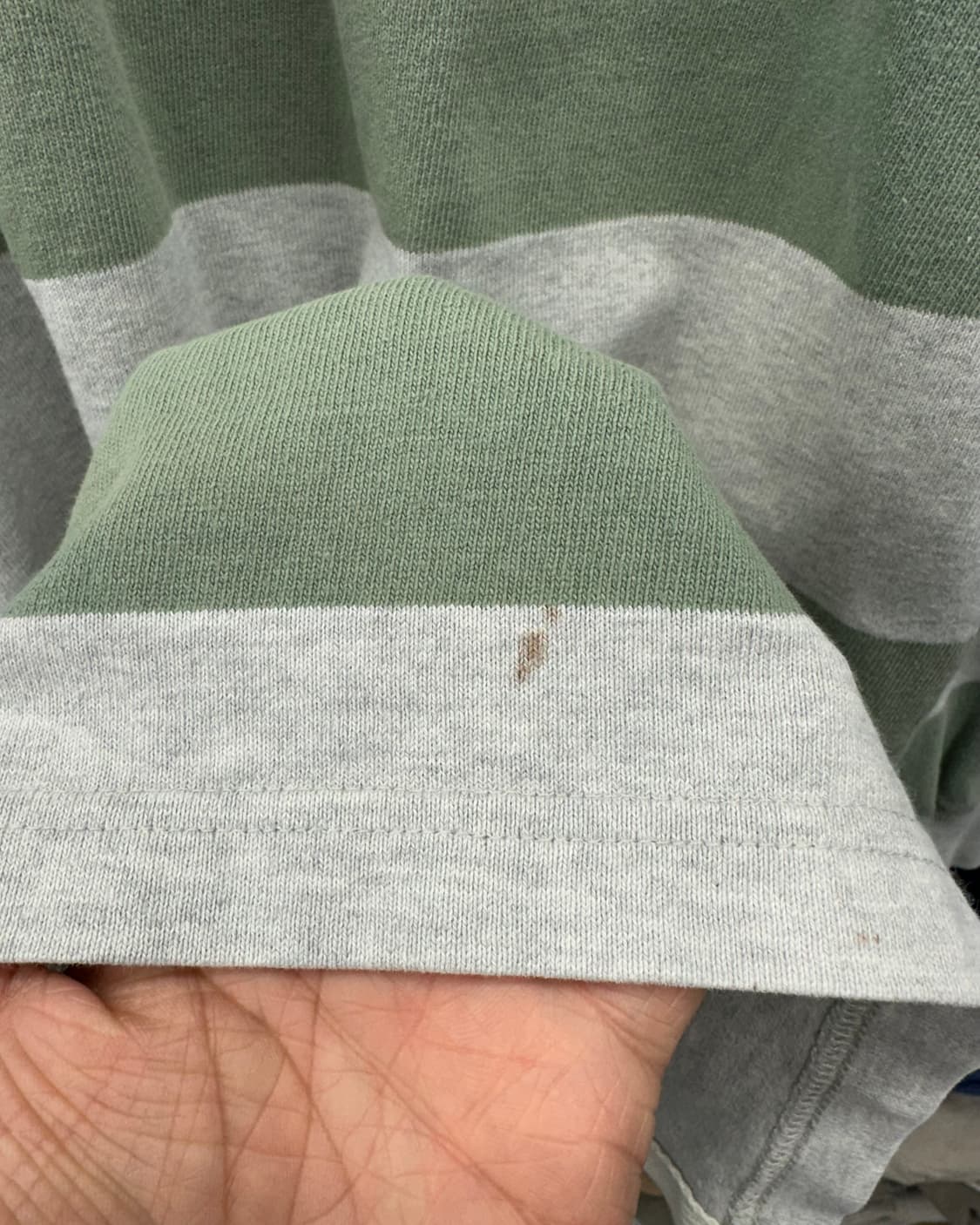 (L)폴로 단가라 럭비티-M1794 상품이미지5