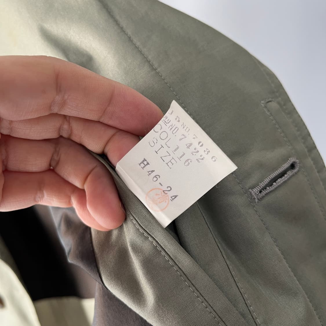 LANVIN 90's trench coat 상품이미지7