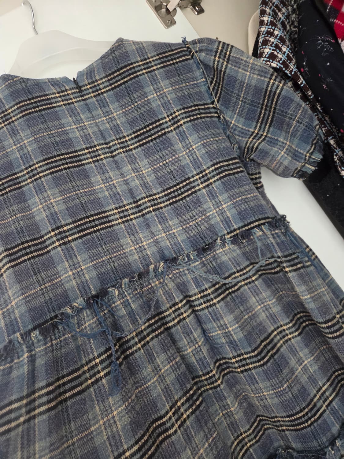 알써틴 R13 체크원피스 상품이미지7