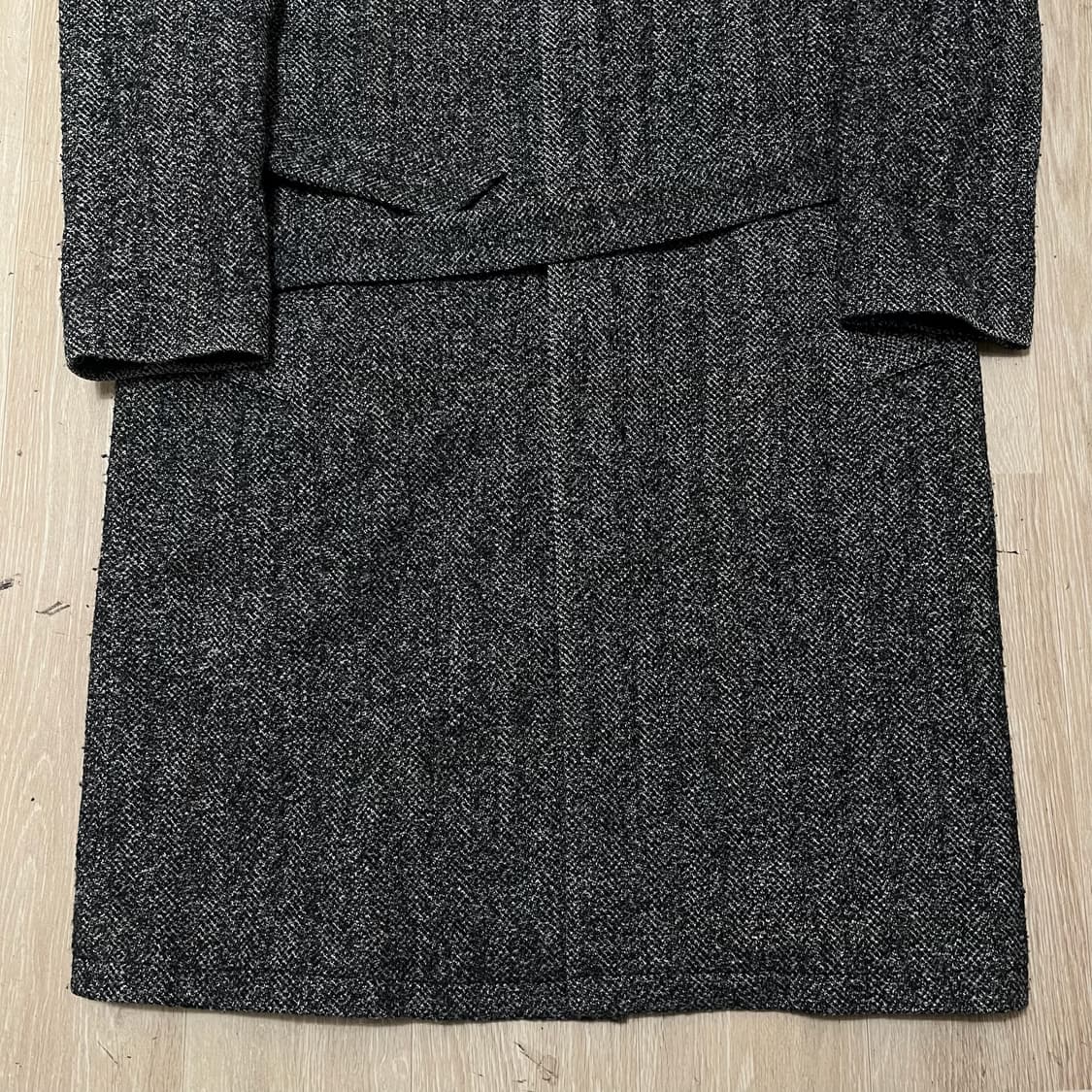 캘빈클라인 남성 울 헤링본 트렌치코트 M/95  상품이미지3