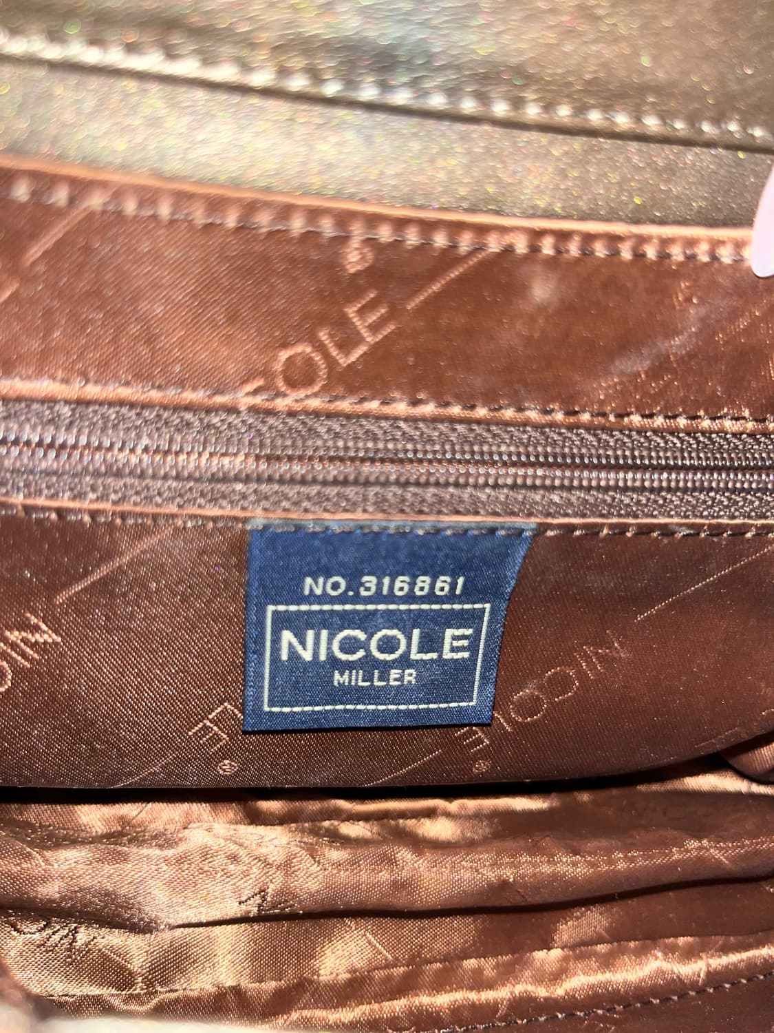 Y2K Nicole leather Shoulder bag 상품이미지8