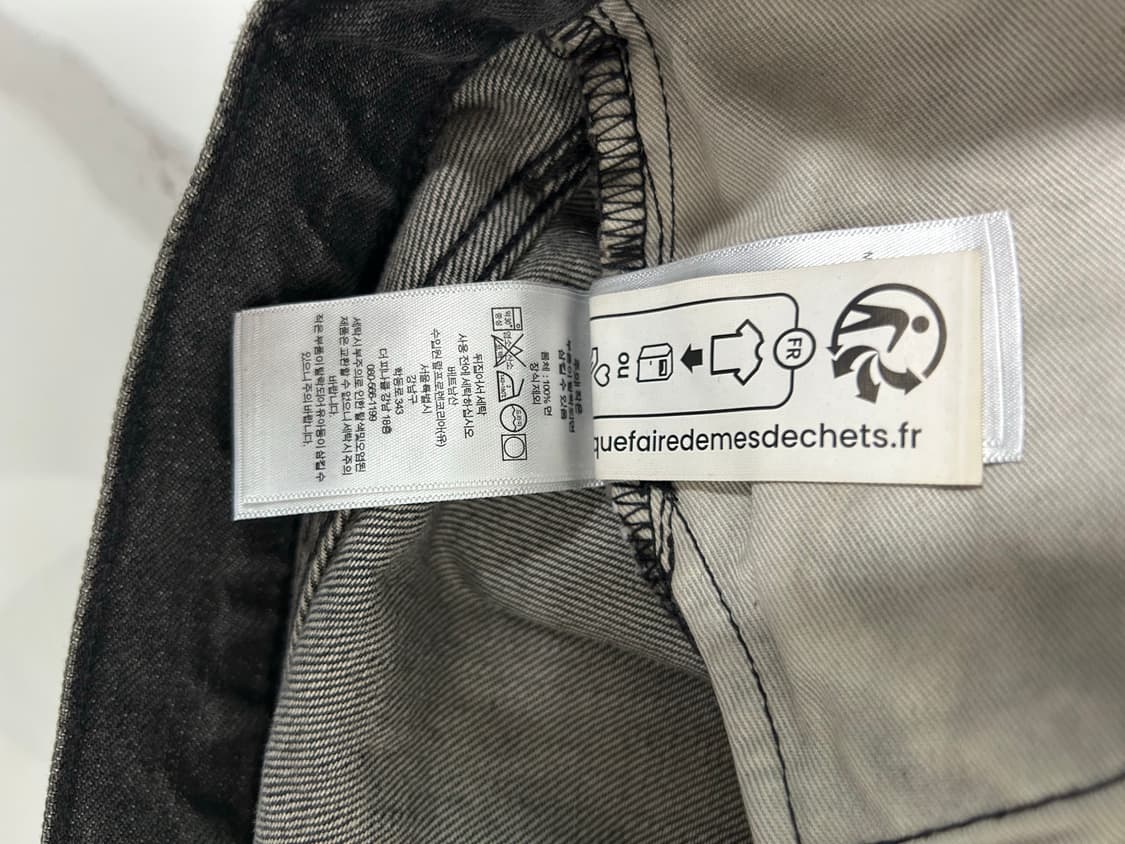 RRL 더블알엘 스트레이트핏 더스티 블랙 워시 상품이미지5