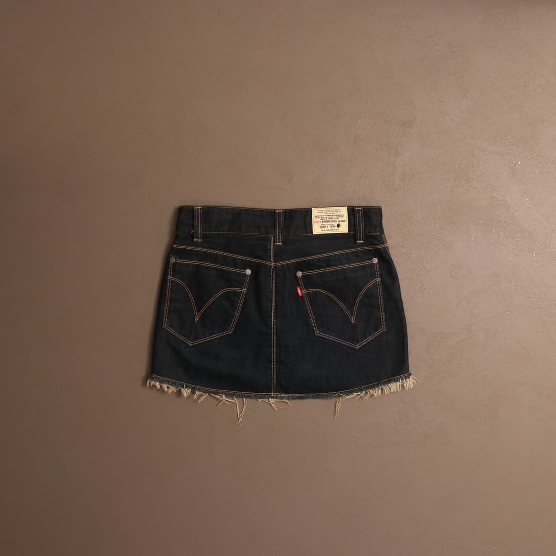 리바이스 엔지니어드 비즈 레이어드 셀비지 미니스커트 A697 상품이미지6