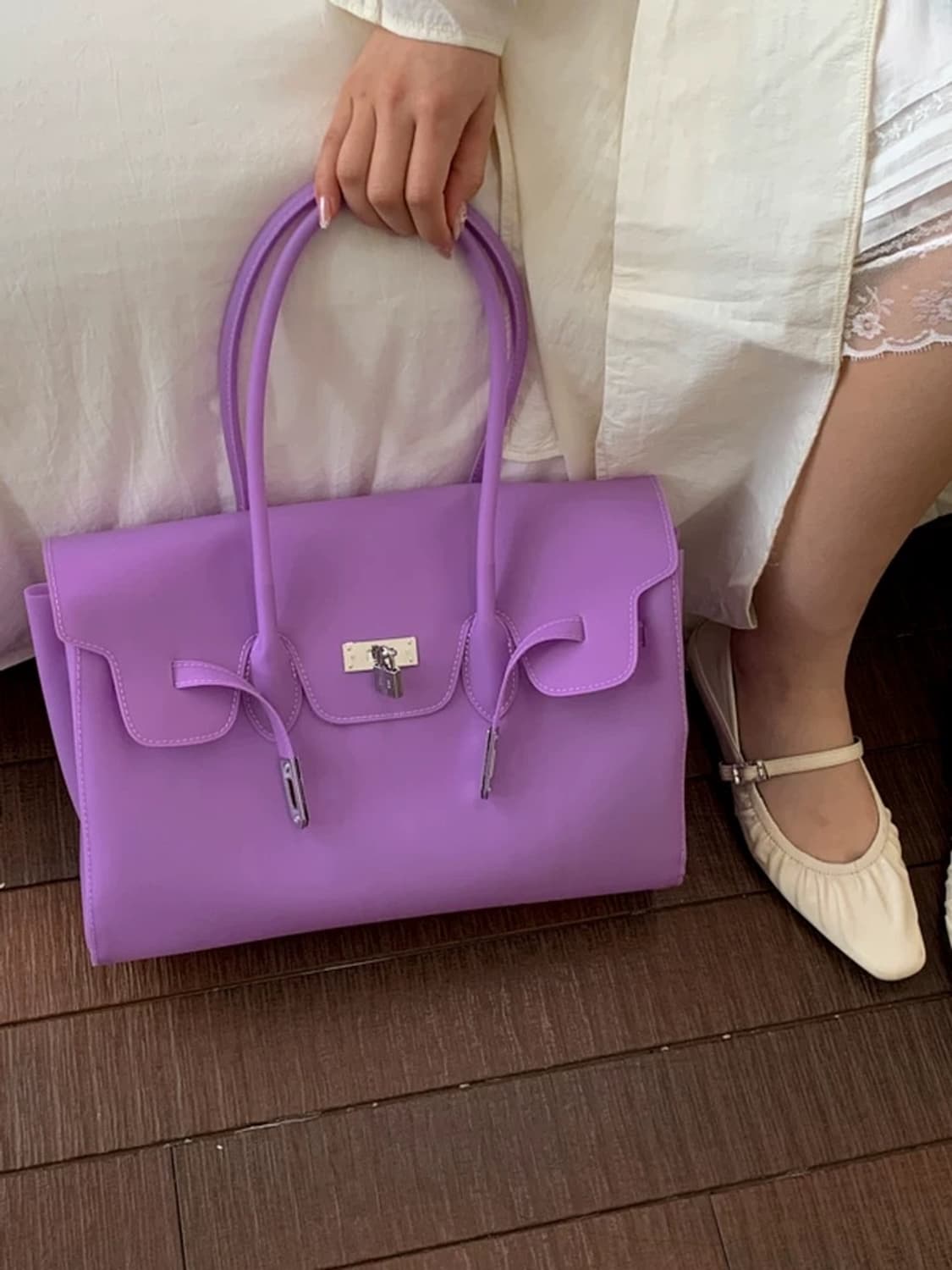 최저가🎀 키키 젤리 버킨백 불투명 디자인 y2k 상품이미지3