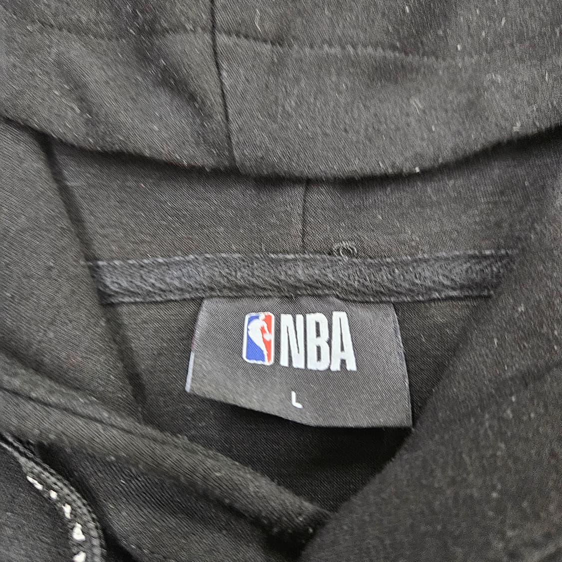 L NBA 골든스테이트 워리어스 로고 블랙 후드티 0618Y  상품이미지3