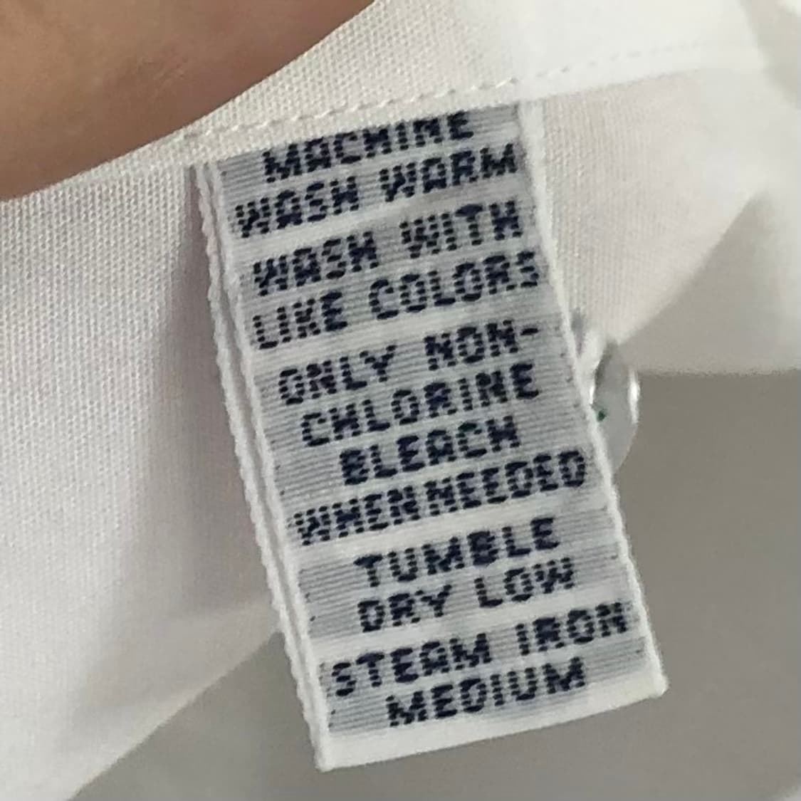 XL  폴로 블레이크 화이트 셔츠 상품이미지4