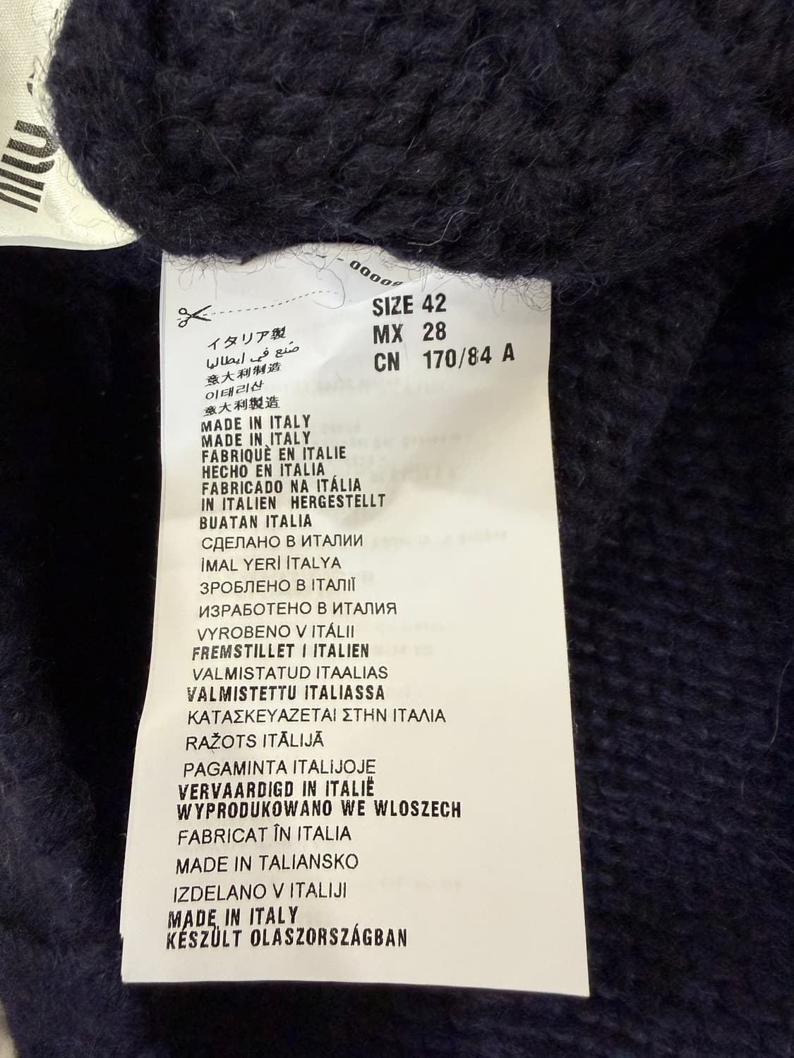 미우미우 알파카 니트 스웨터 상품이미지5