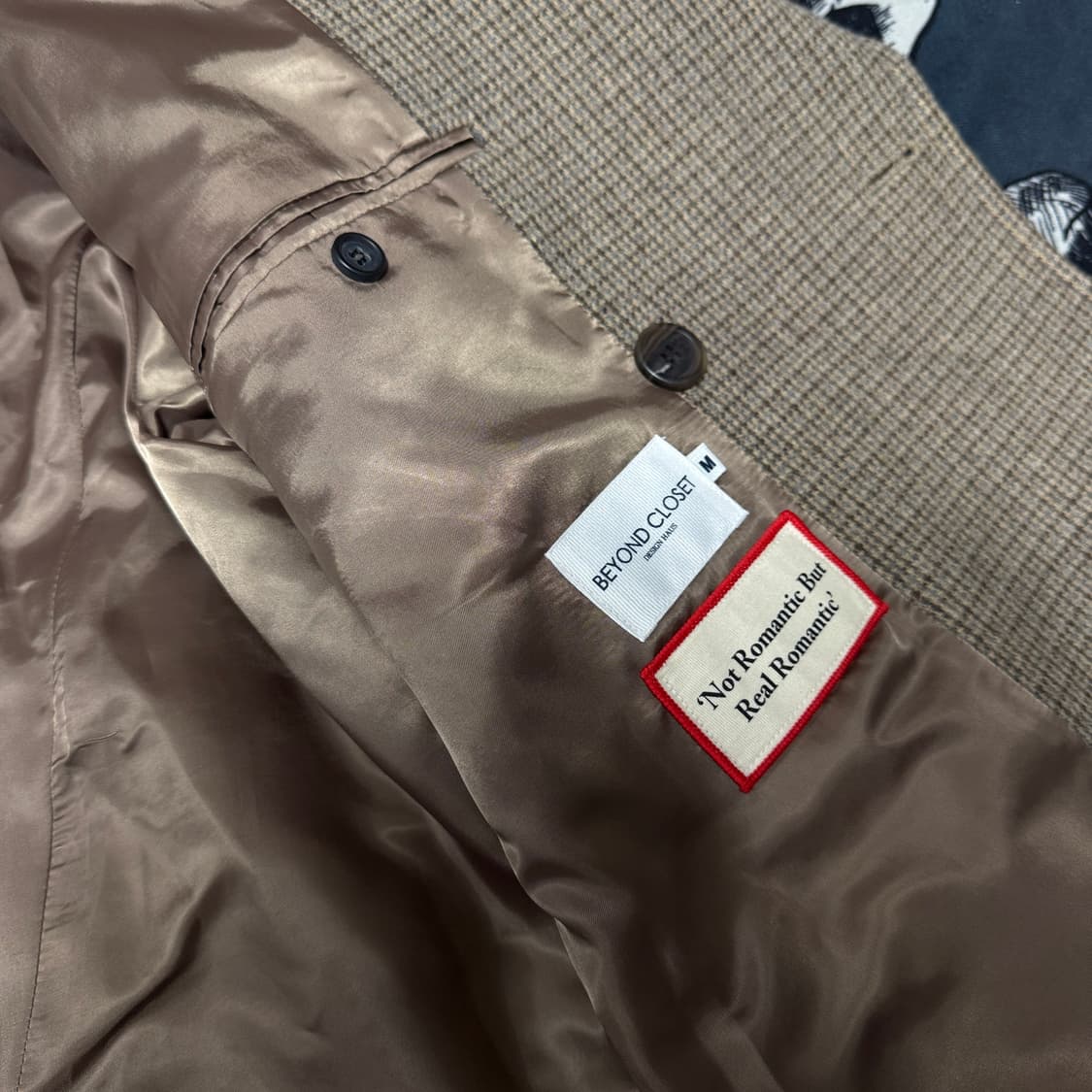 비욘드클로젯 노맨틱 오버사이즈 울코트 M사이즈 상품이미지5