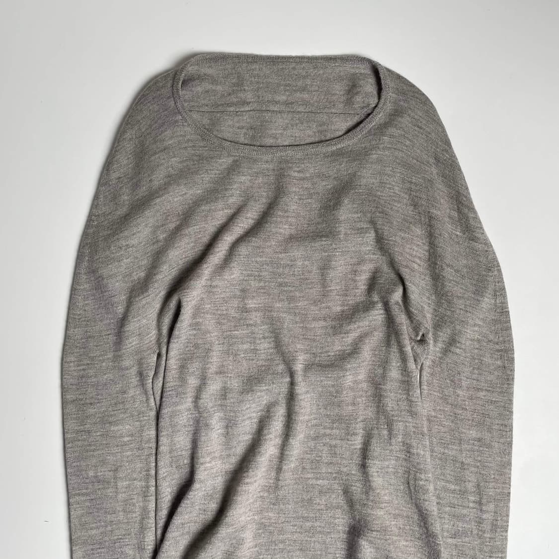 Y's 서클 패턴 울 100 니트 상품이미지2