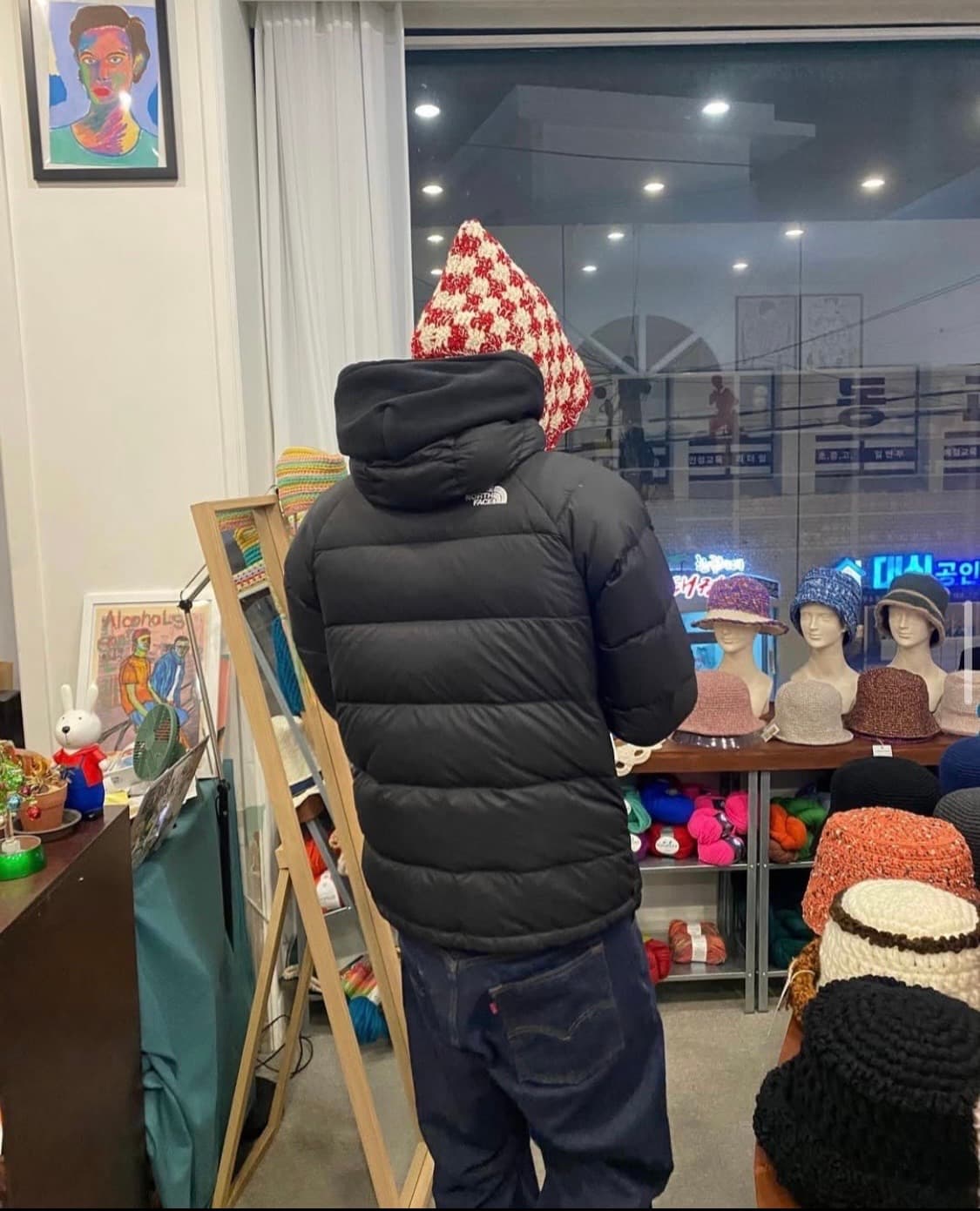 노스페이스 다운 패딩 후드 자켓 상품이미지7