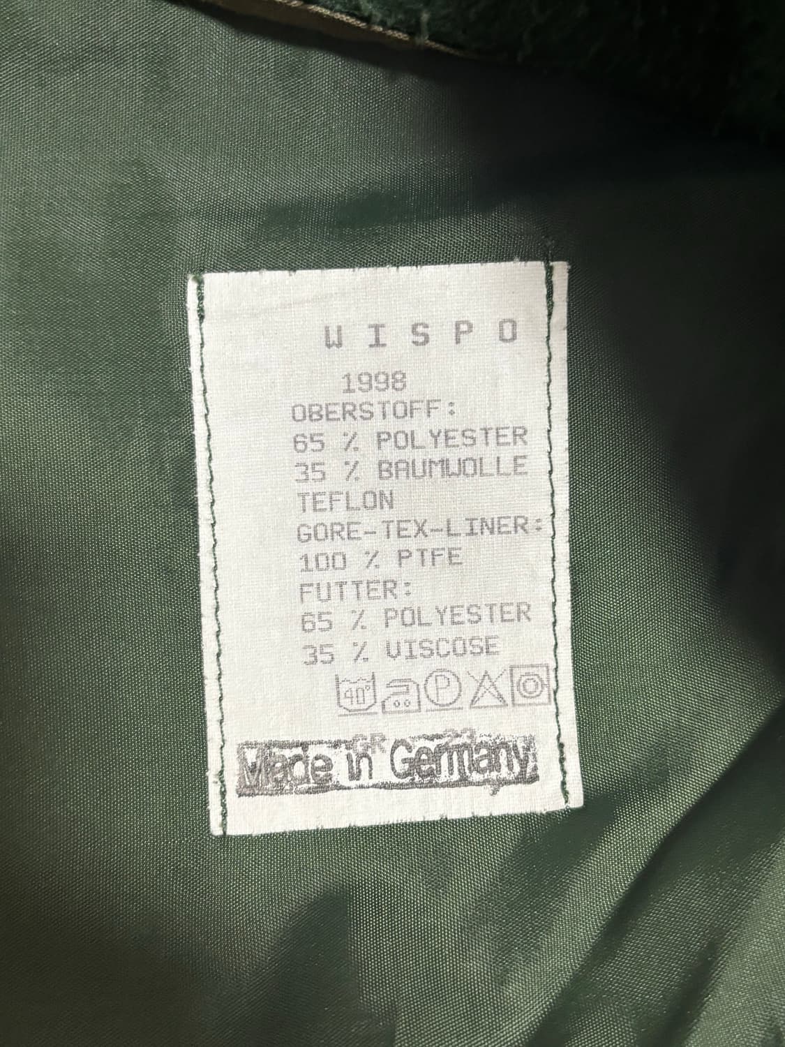 90s polizie 독일 경찰 파카 상품이미지3