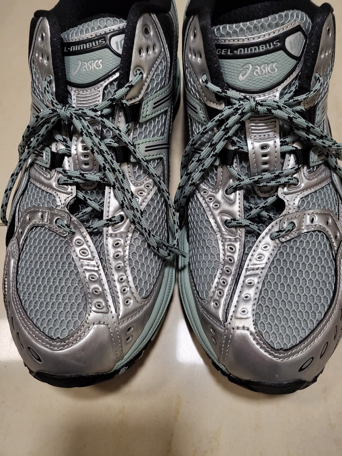 아식스 젤 님버스 10.1 오션 헤이즈 퓨어 실버 280 상품이미지5