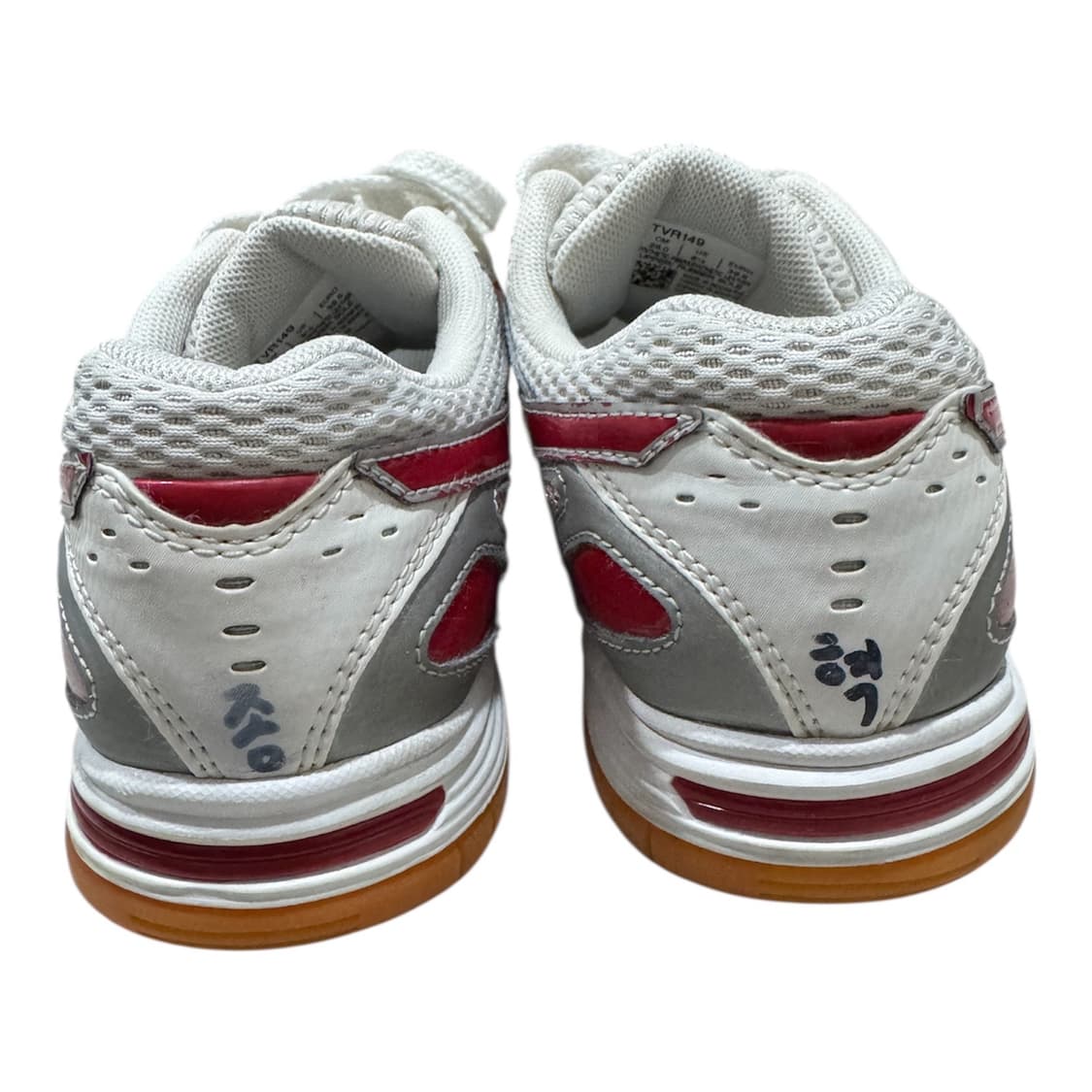 [250] 아식스 로테 리브레 체대입시 FL 화이트 레드 상품이미지4