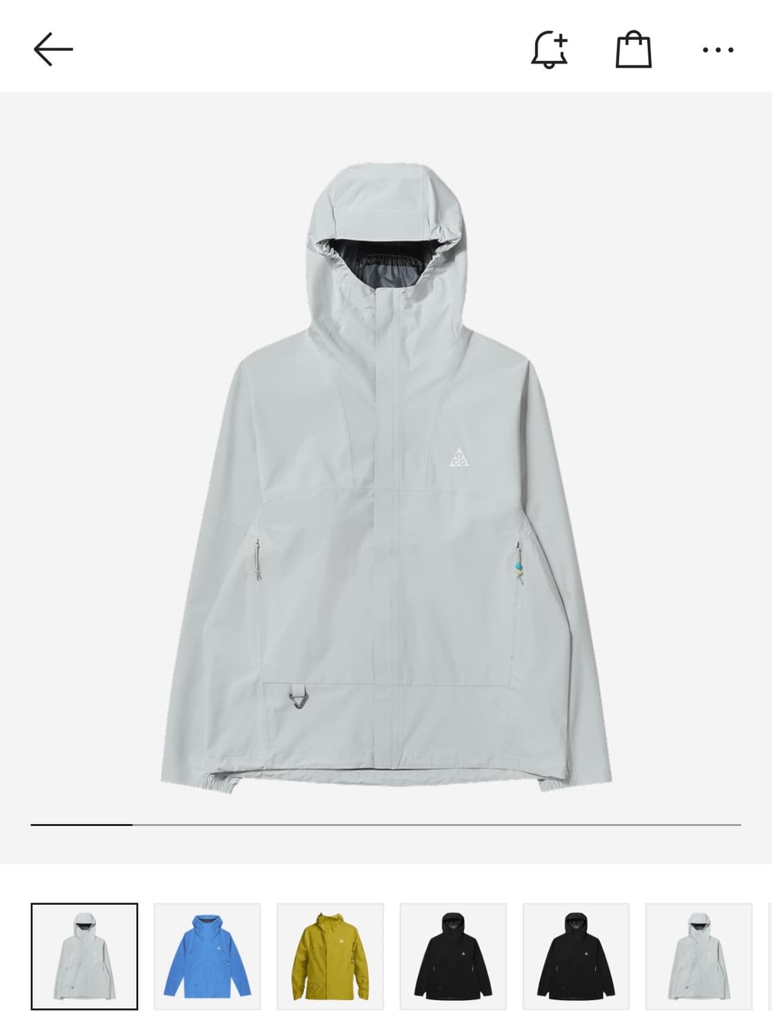 나이키 ACG  바람막이 스톰핏 ADV 케스케이드 레인 풀 집 자켓 상품이미지1