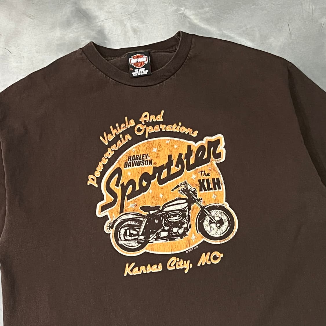  할리데이비슨 프린팅 반팔티 y15697 상품이미지3