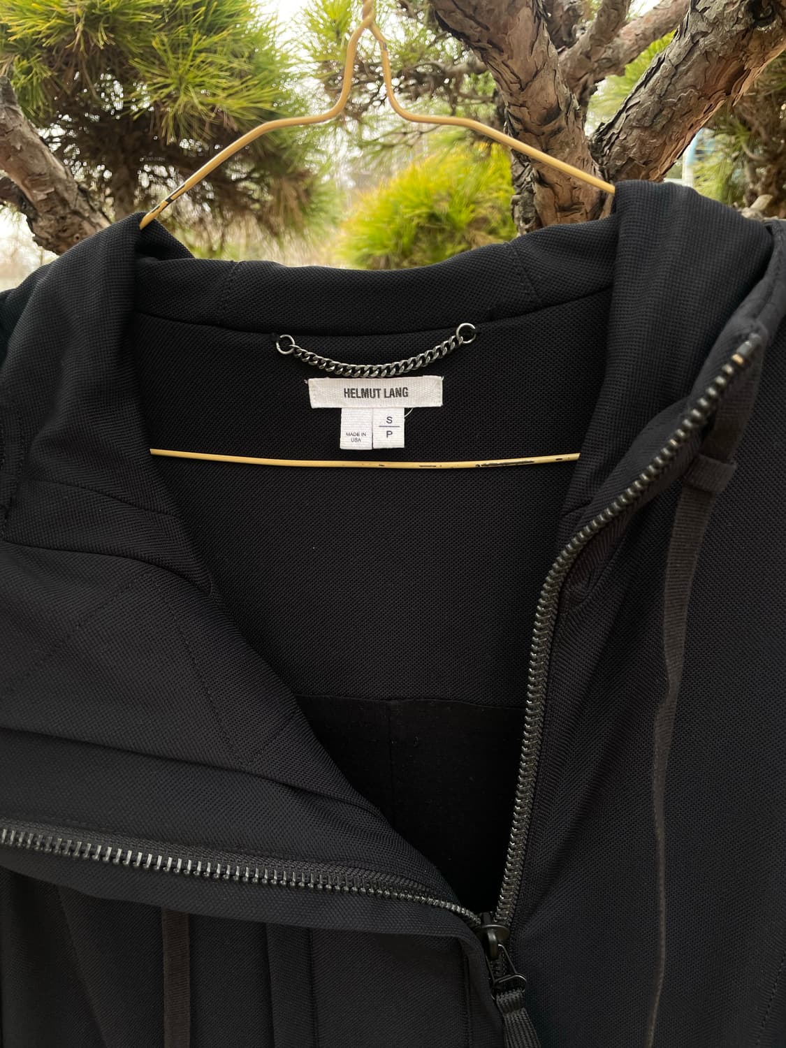 Helmut Lang 2way 지퍼 후드 Made in USA 상품이미지3