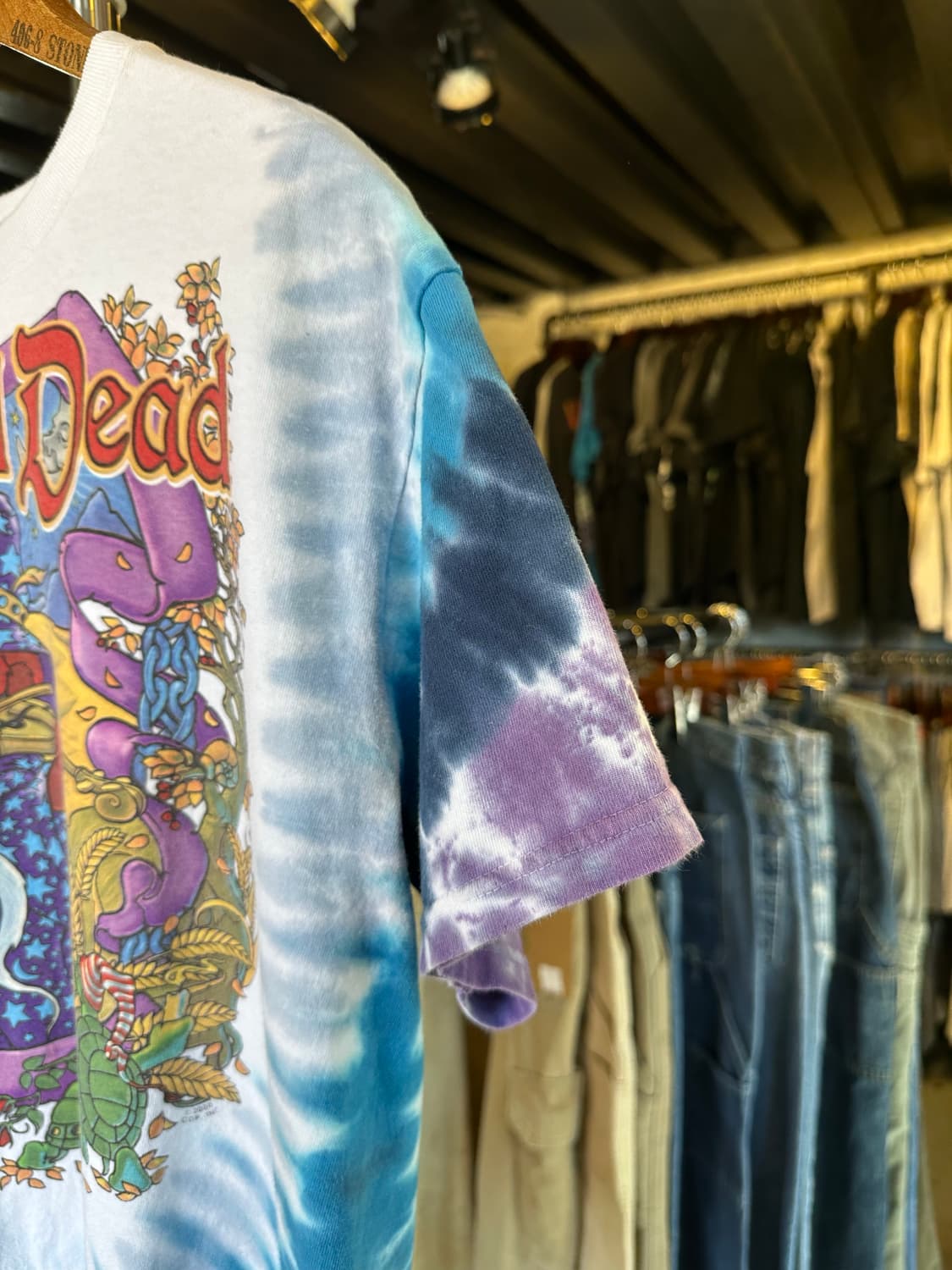 그레이트풀 데드 락밴드 2000 프린팅 티셔츠 상품이미지6