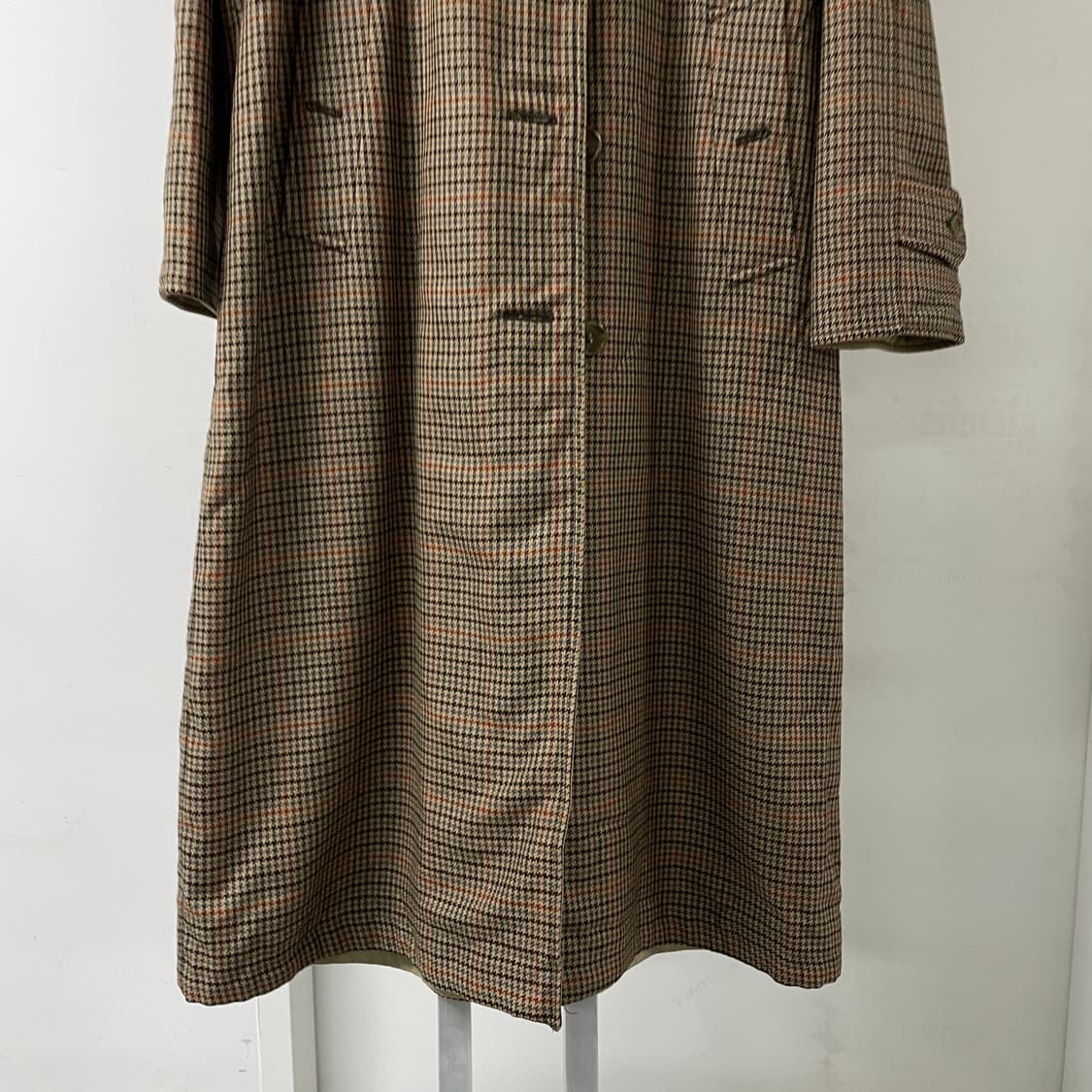 버버리 글렌체크/베이지 리버시블 코트 10 상품이미지3