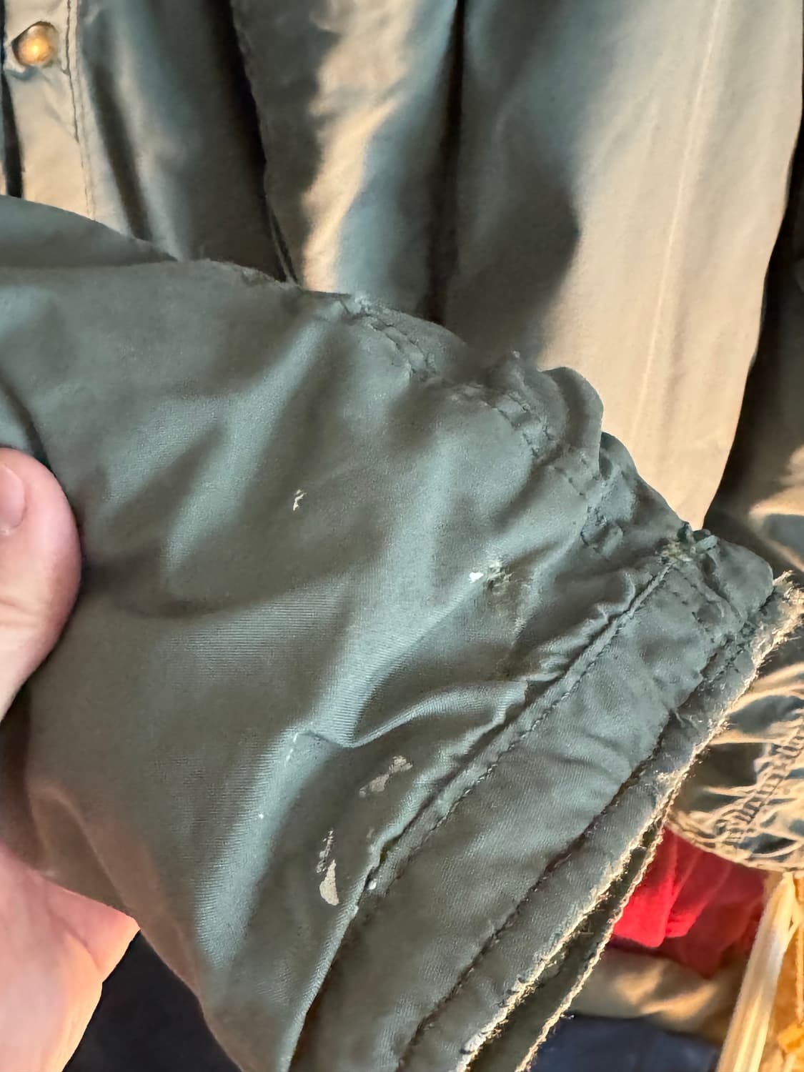 빈티지 N-3B 파카 미판 오리지널 (Greenbrier, 1985년) 상품이미지4