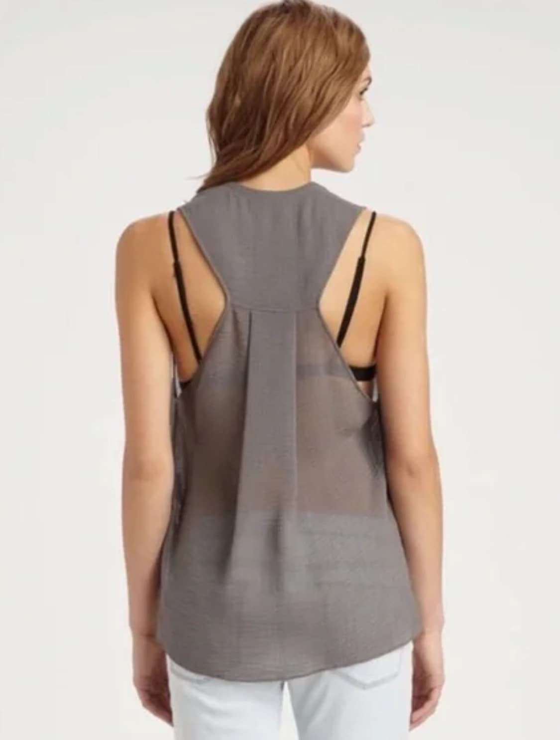 헬무트랭 sheer tank top 상품이미지2
