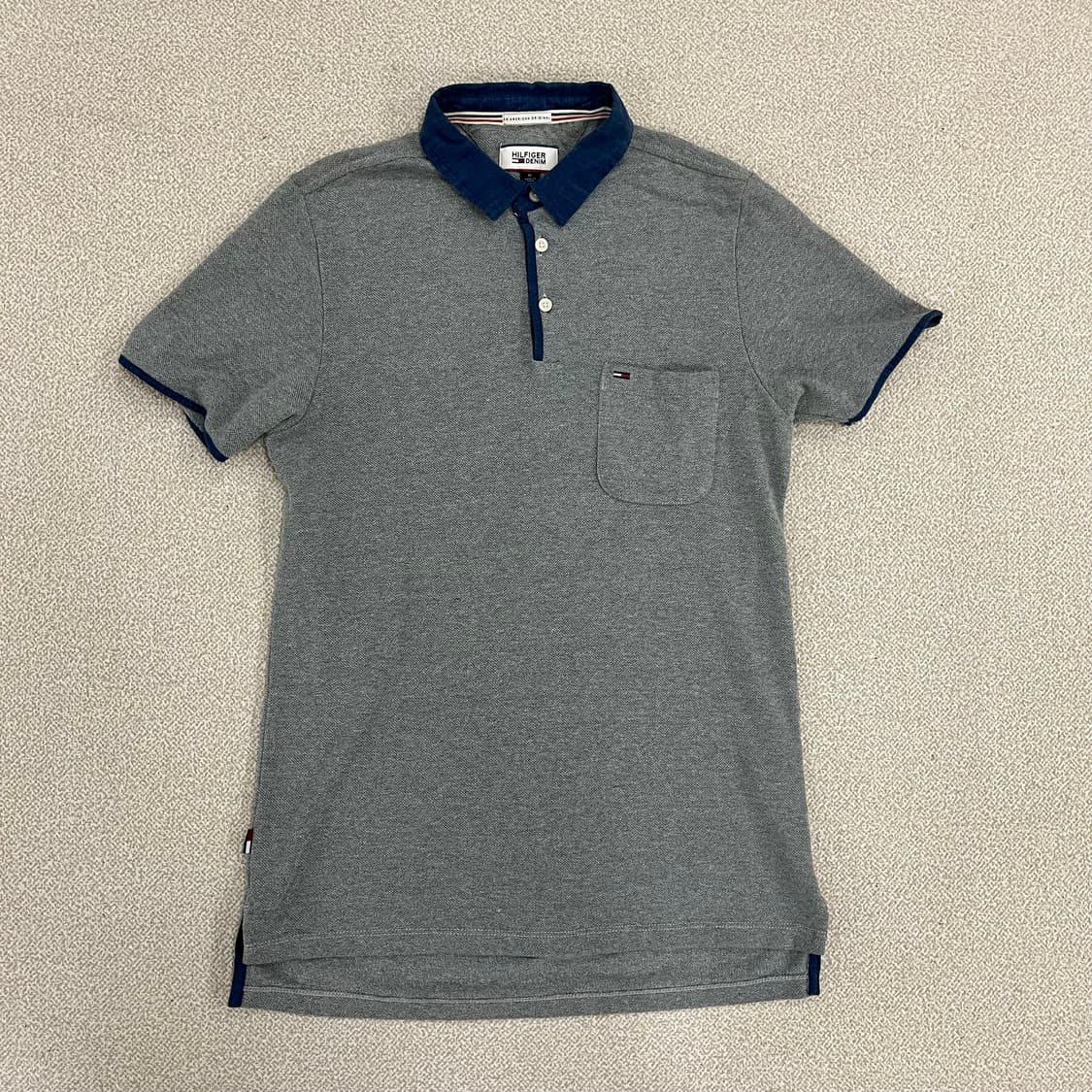 M 타미힐피거 포켓 카라 반팔 티셔츠 0203M1 상품이미지1
