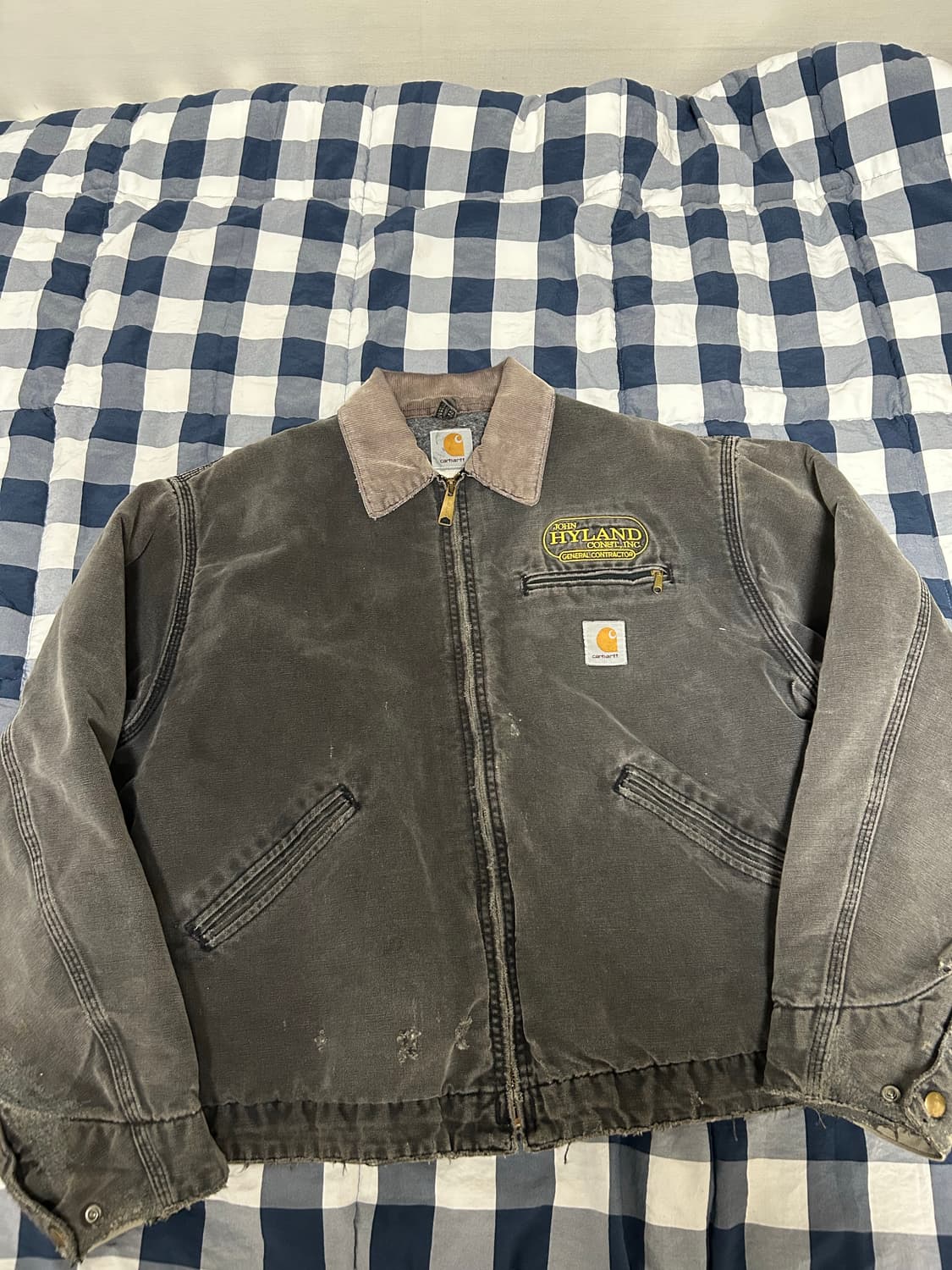 칼하트j01 디트로이트자켓 blk 상품이미지1