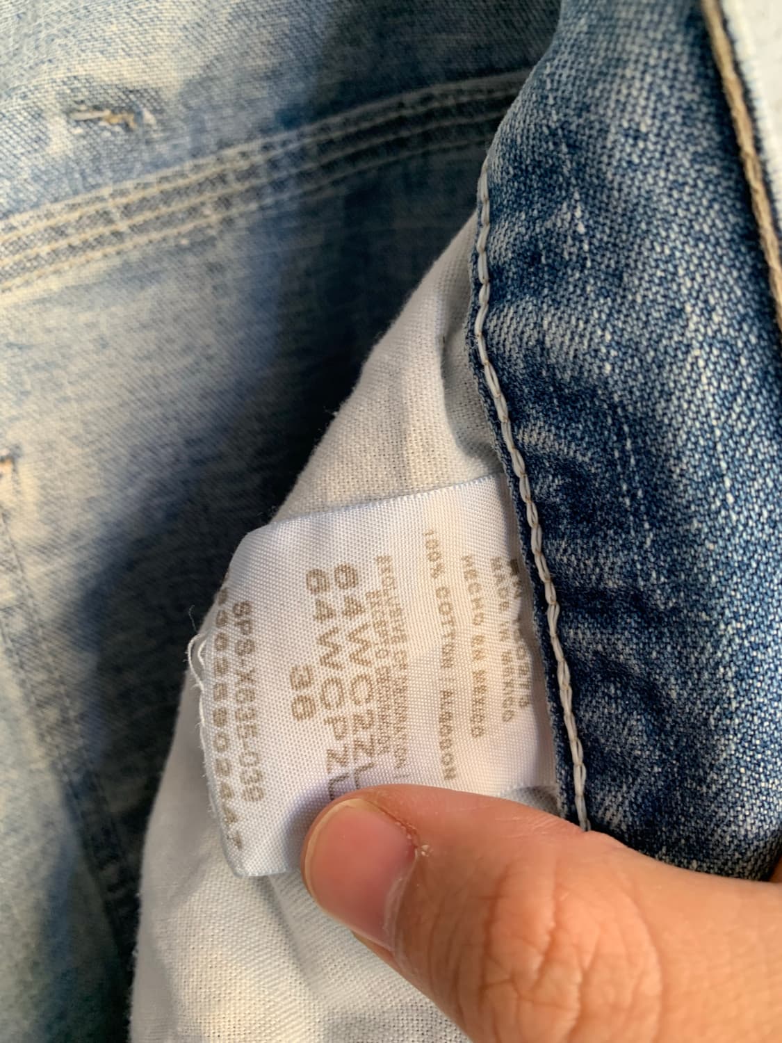 빈티지 랭글러 데님 카펜터 36 상품이미지5