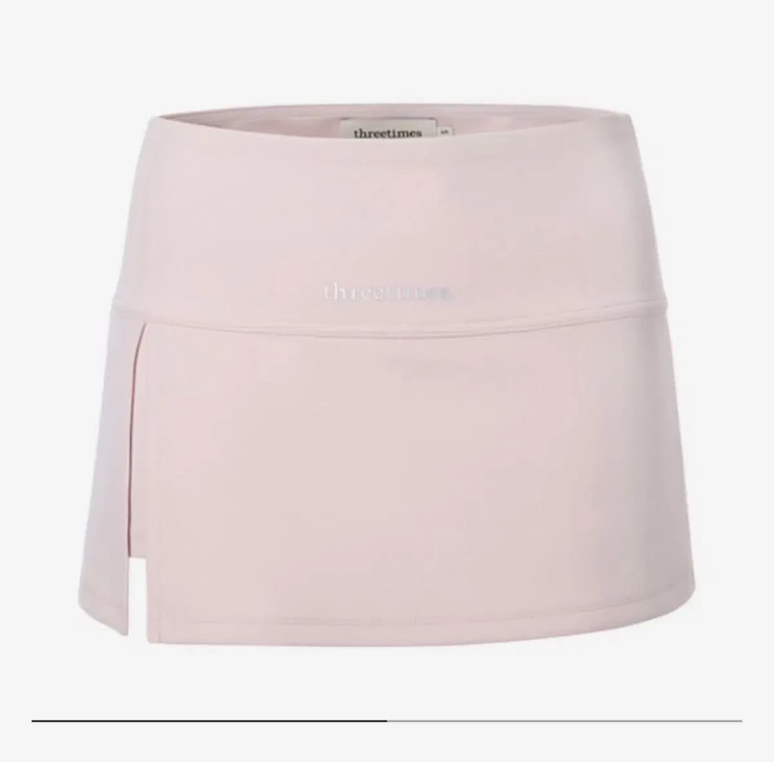 쓰리타임즈 슬릿 스커트 핑크 s 팝니다 상품이미지1