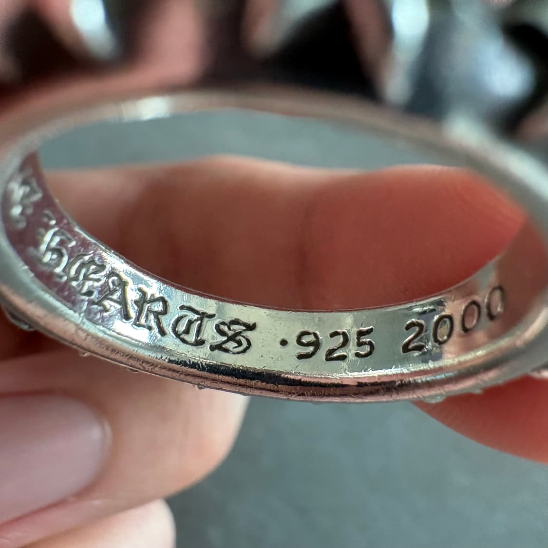 크롬하츠 스타밴드링 us10 상품이미지4