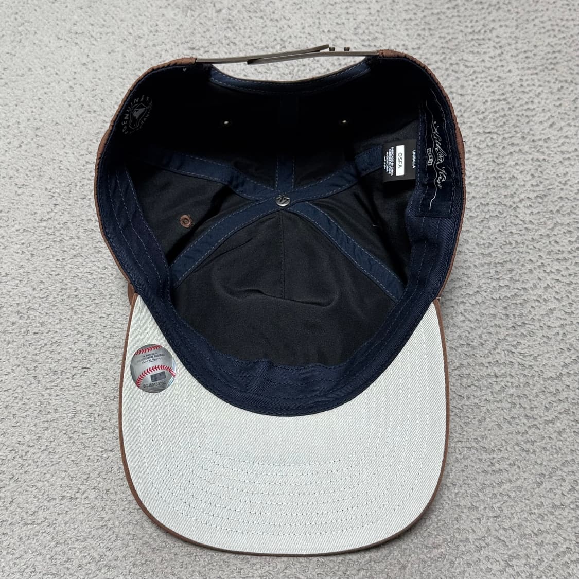 Kith 47 뉴욕 양키스 나일론 브라운 볼캡 상품이미지2