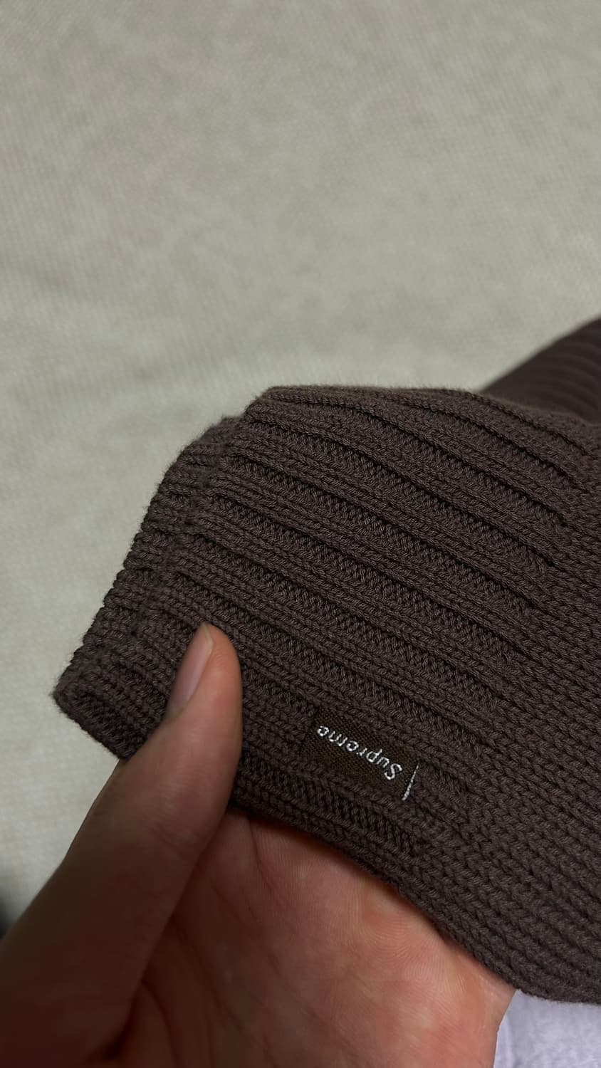 슈프림 올드 잉글리쉬 브라운 니트 L 상품이미지4