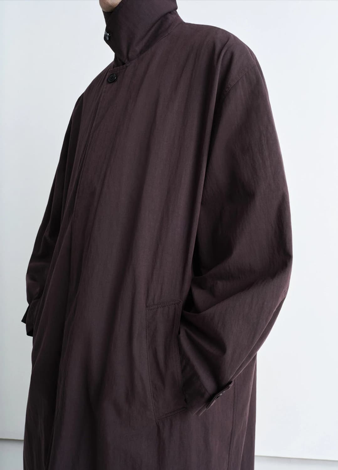 르메르 카 코트 48(m) 다크 초콜릿 상품이미지2