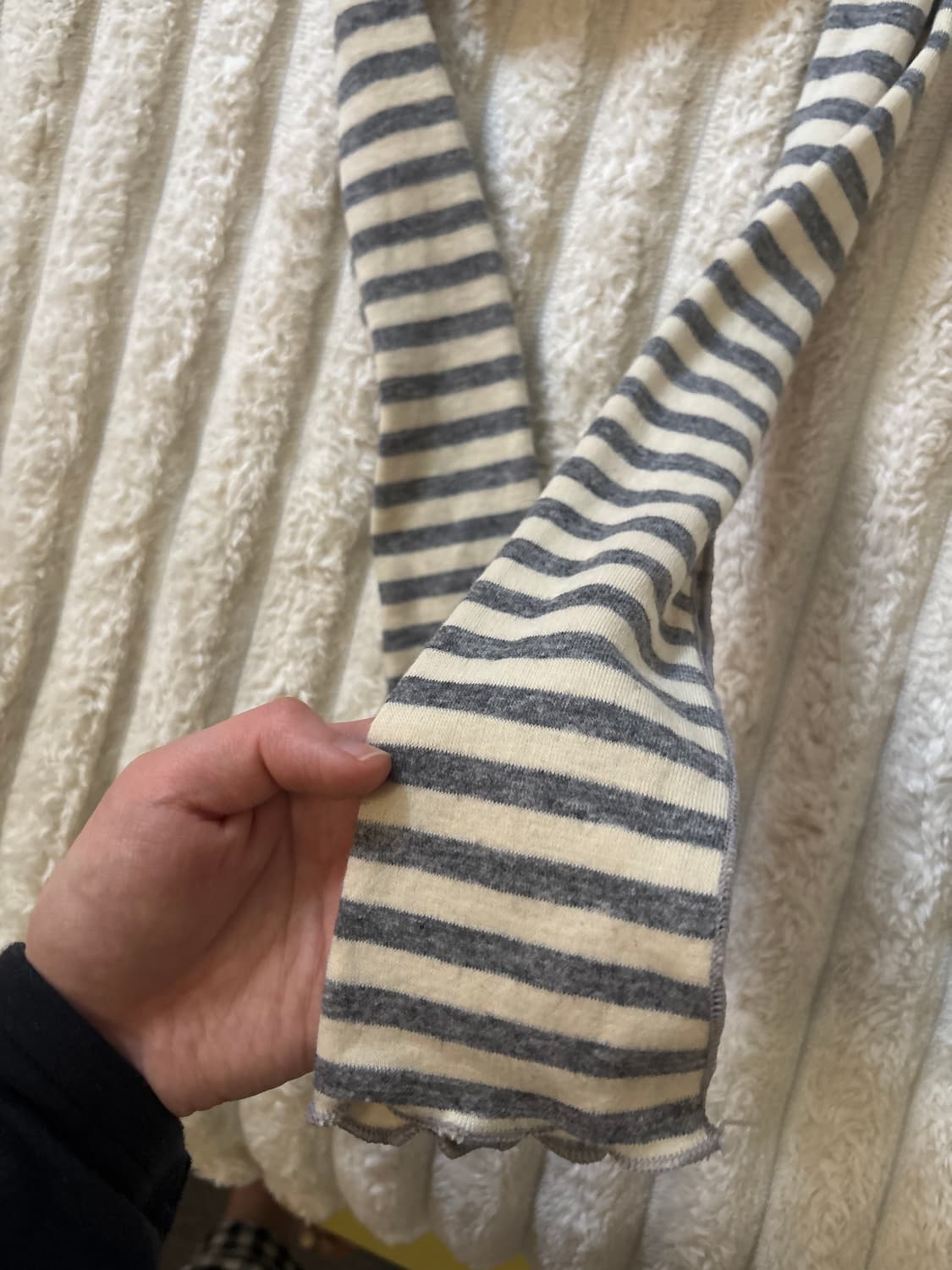 vintage 스트라이프 머플러 상품이미지2