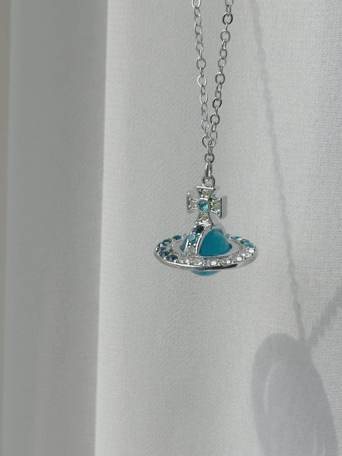 비비안웨스트우드 아쿠아 팬던트 업사이클링 목걸이 상품이미지8