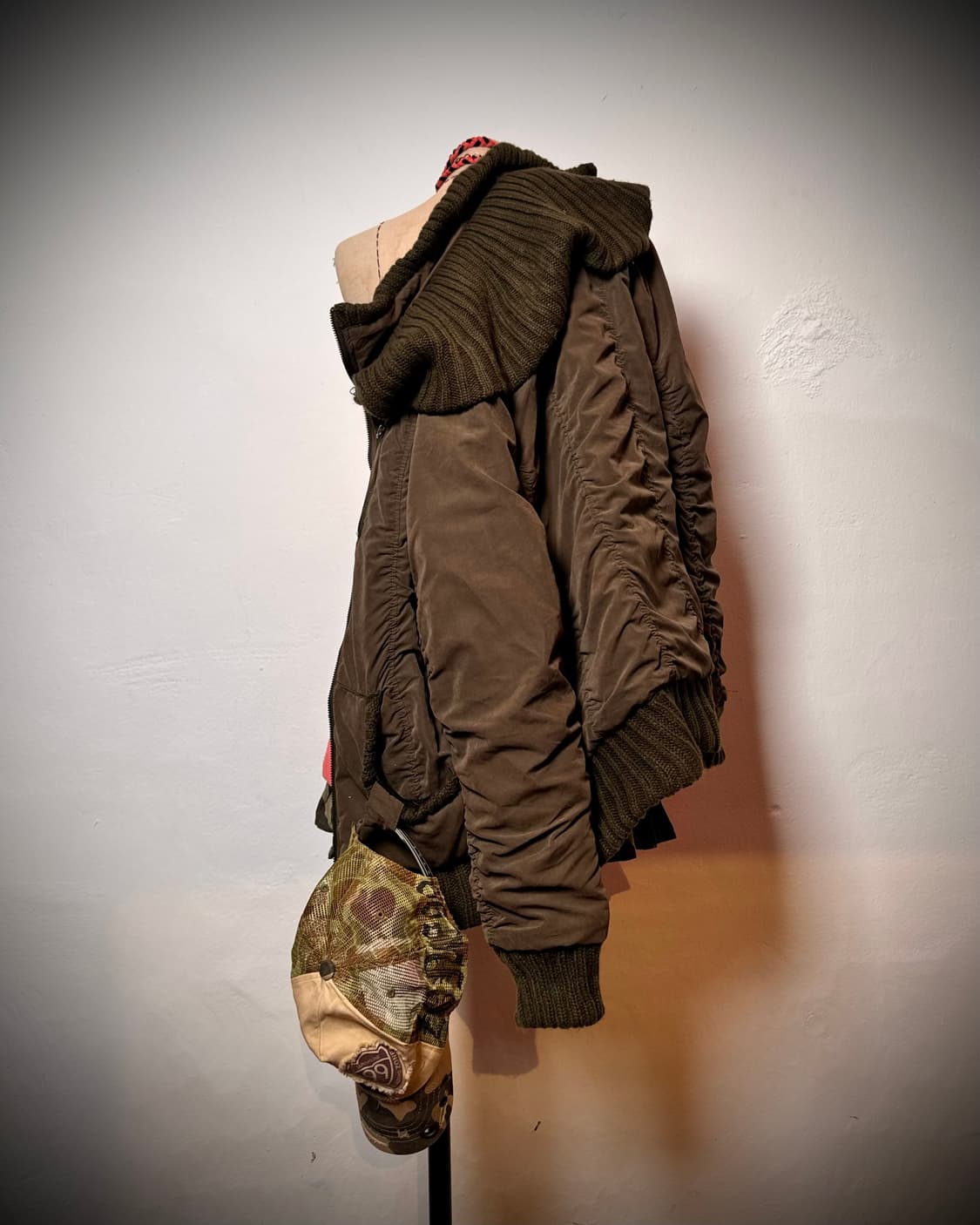 2000s 셔링 디테일 야상자켓 상품이미지5