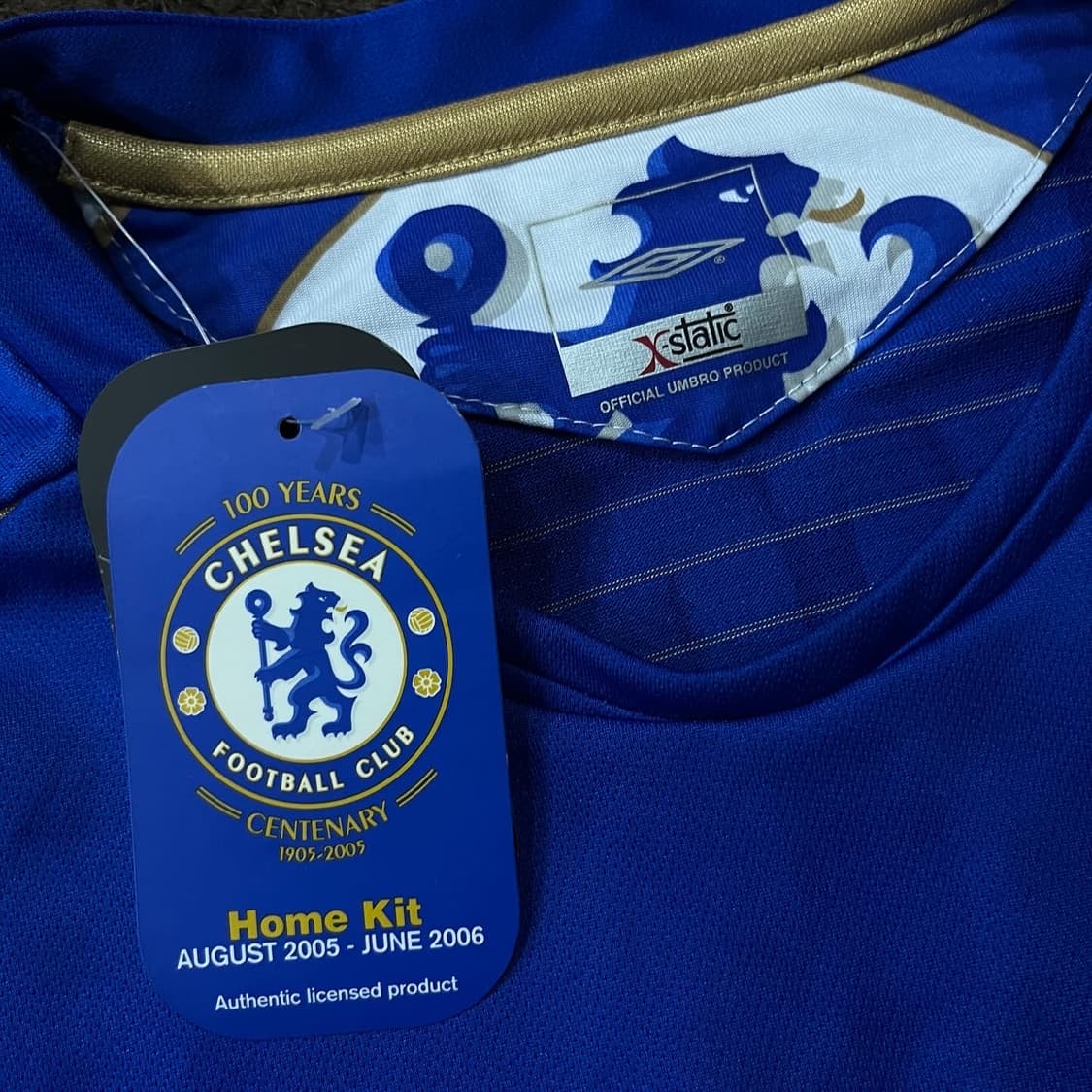 100 엄브로 05-06 램파드 유니폼 데드스탁 상품이미지6