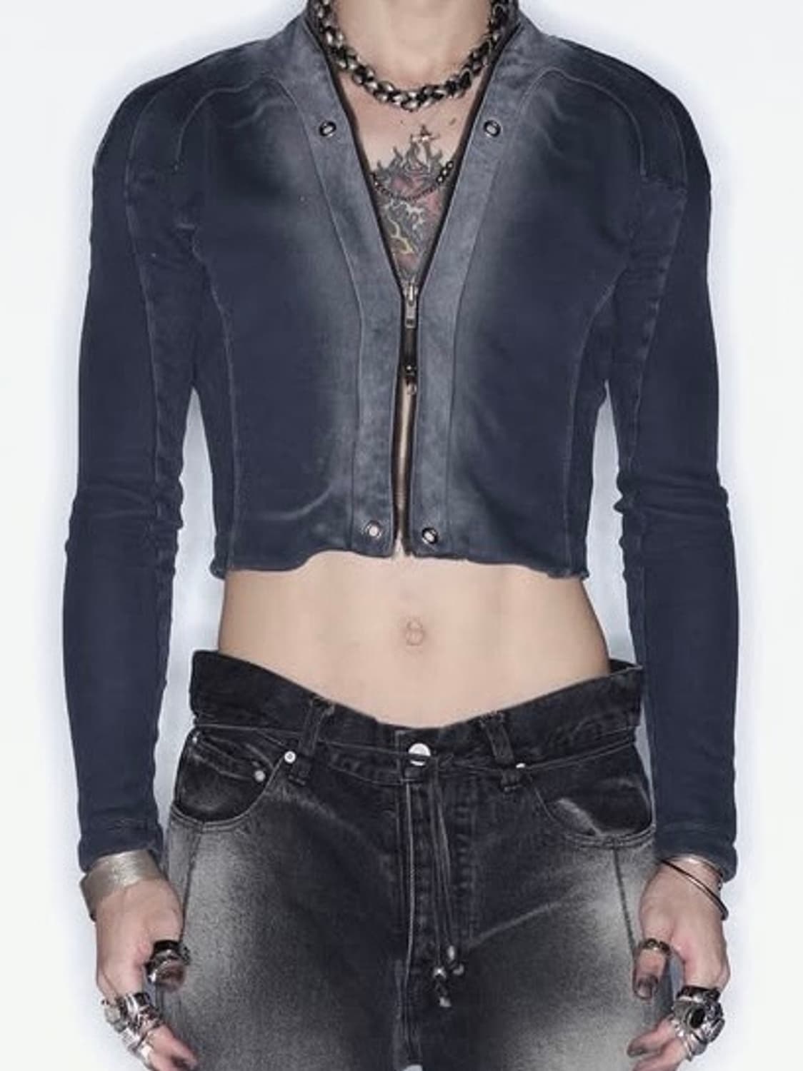 코스트퍼킬로 크롭 자켓 상품이미지1