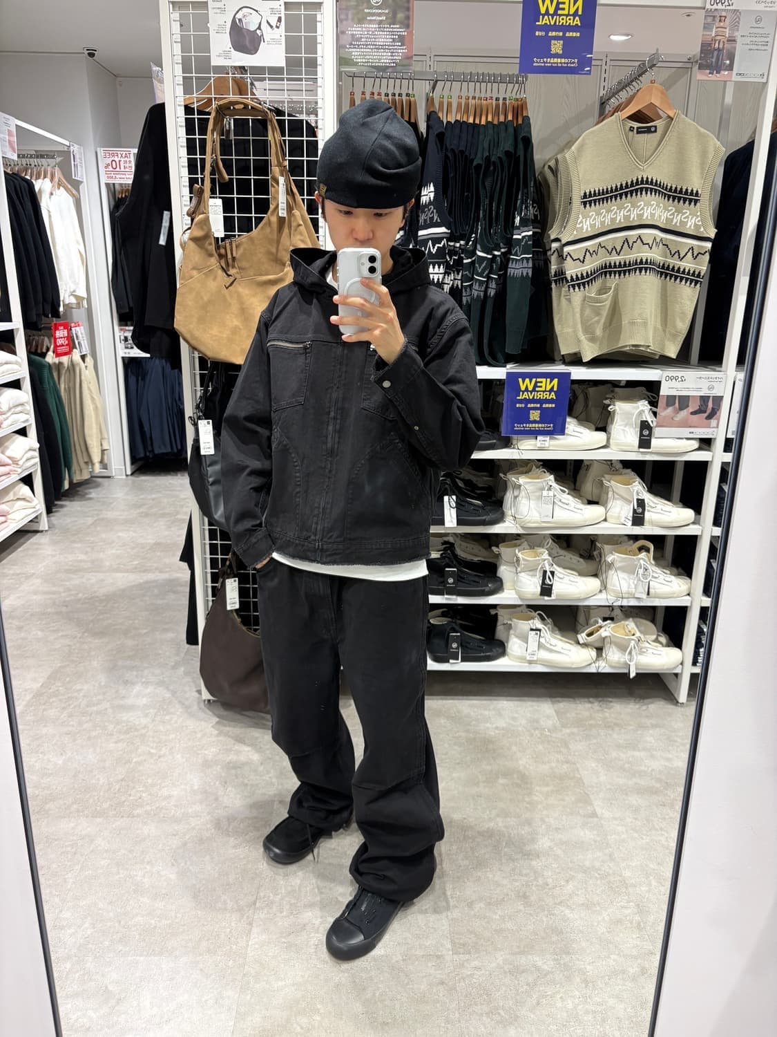 X GU denim easy pants 데님이지팬츠 상품이미지3