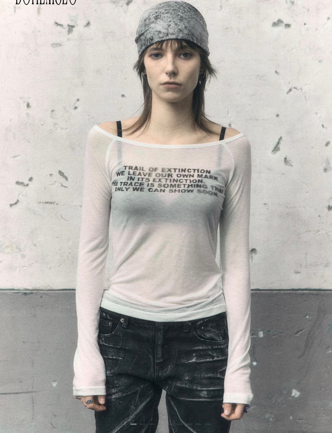 보헤미안서울 롱슬리브 화이트 상품이미지1