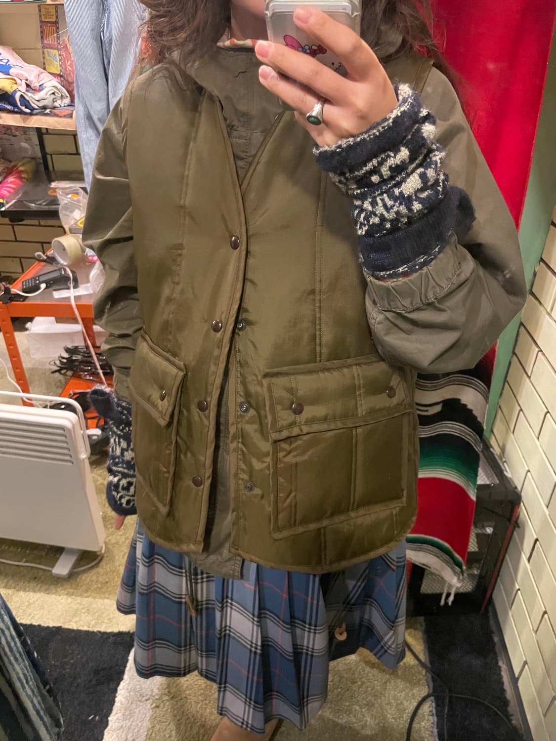 1980~90s Vintage Riverside Vest USA 상품이미지10