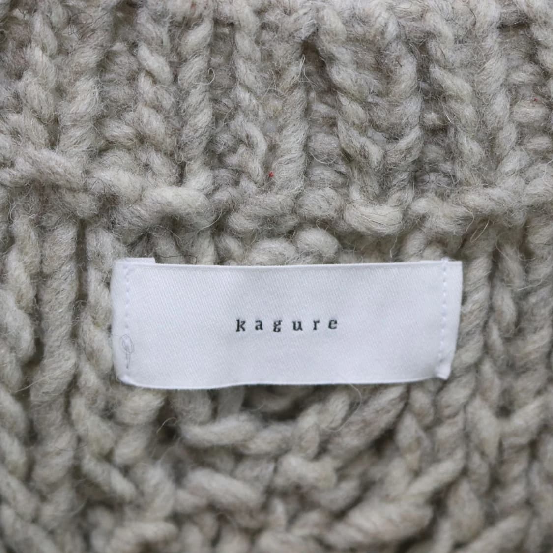 KAGURE RERUVIAN KINT 울 꽈배기 니트 61949 상품이미지6