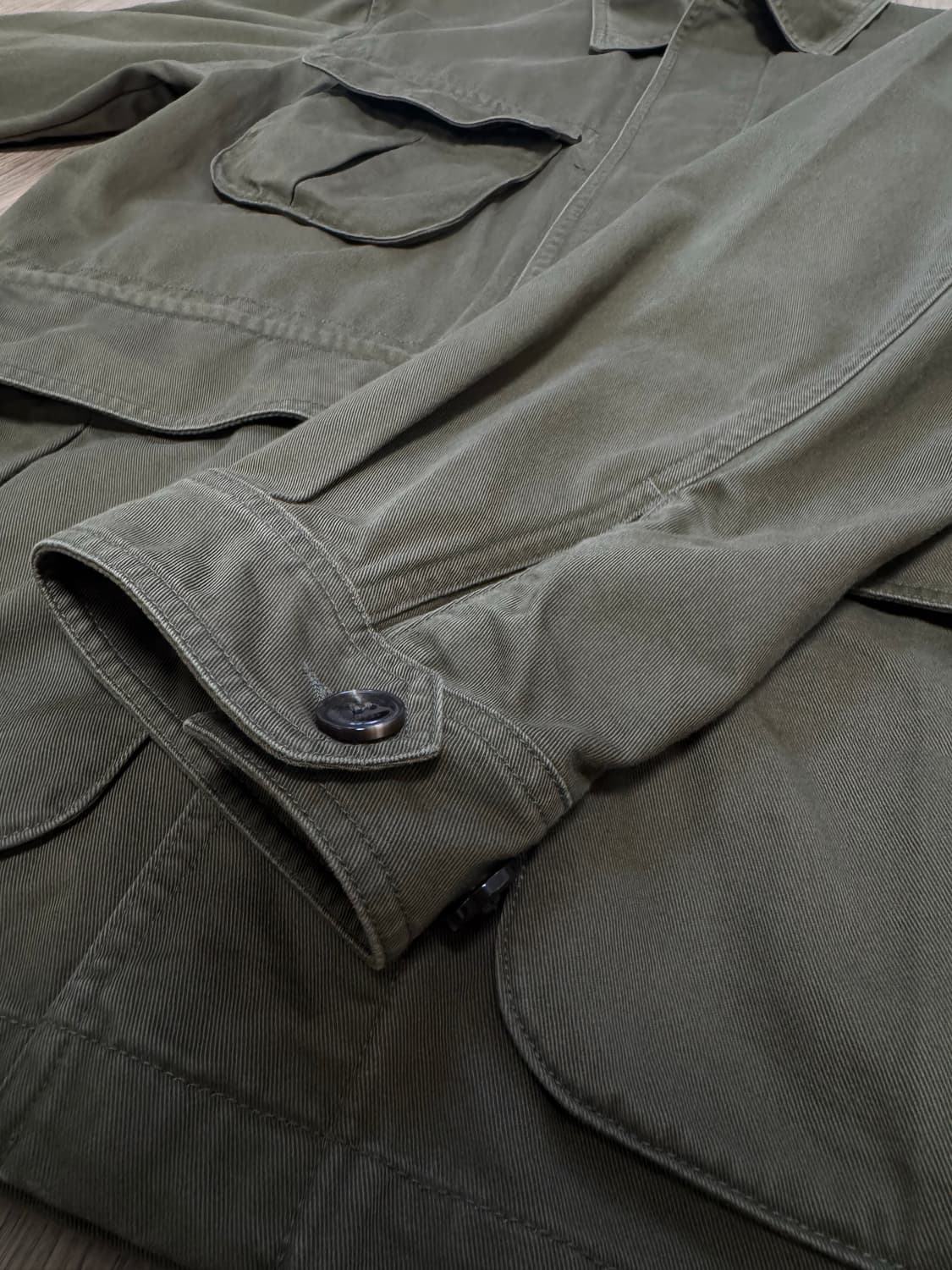[Rough Side] Fatigue Jacket Olive (2) 상품이미지6