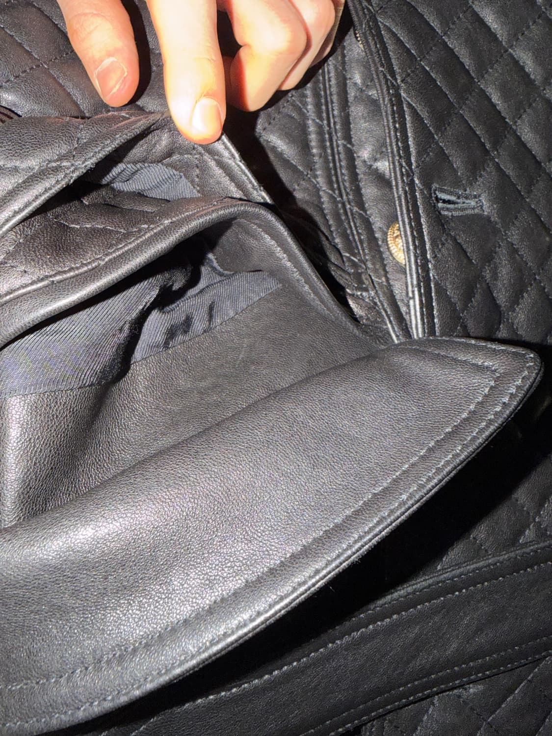 발망 램스킨 나폴레옹 퀼팅코트 상품이미지3